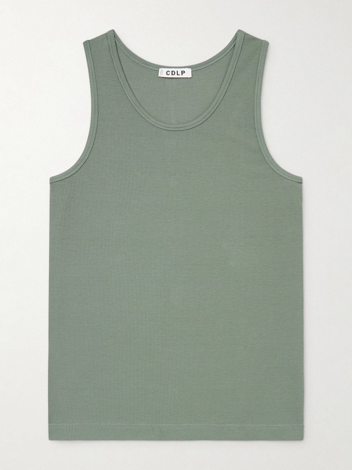 CDLP – Ribbed Stretch-TENCEL™ Lyocell and Cotton-Blend Jersey Tank Top