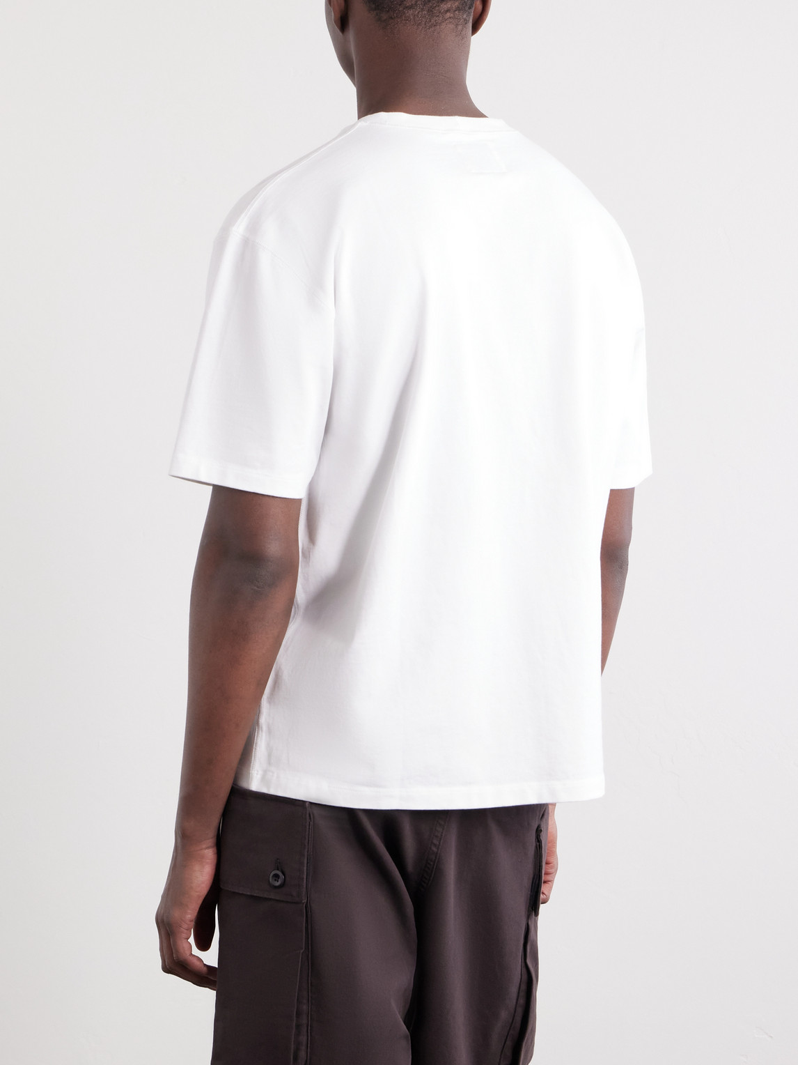 Blackthorn Embroidered Cotton-Jersey T-Shirt