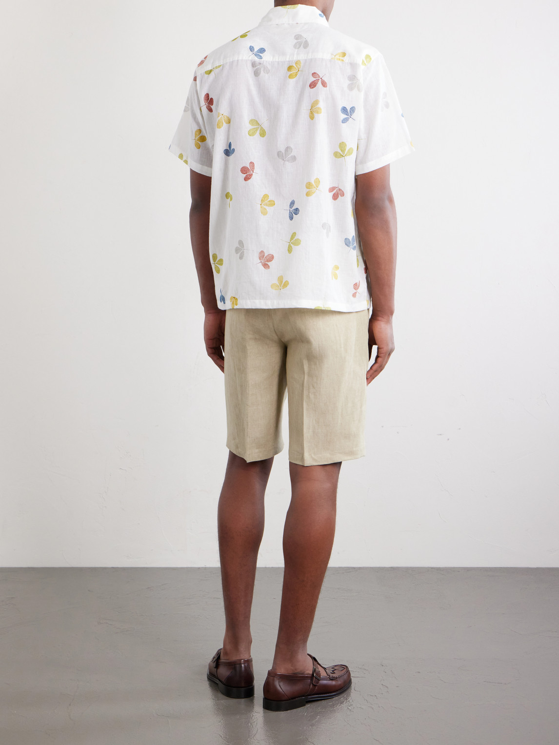 Cotton-Voile Shirt Printed