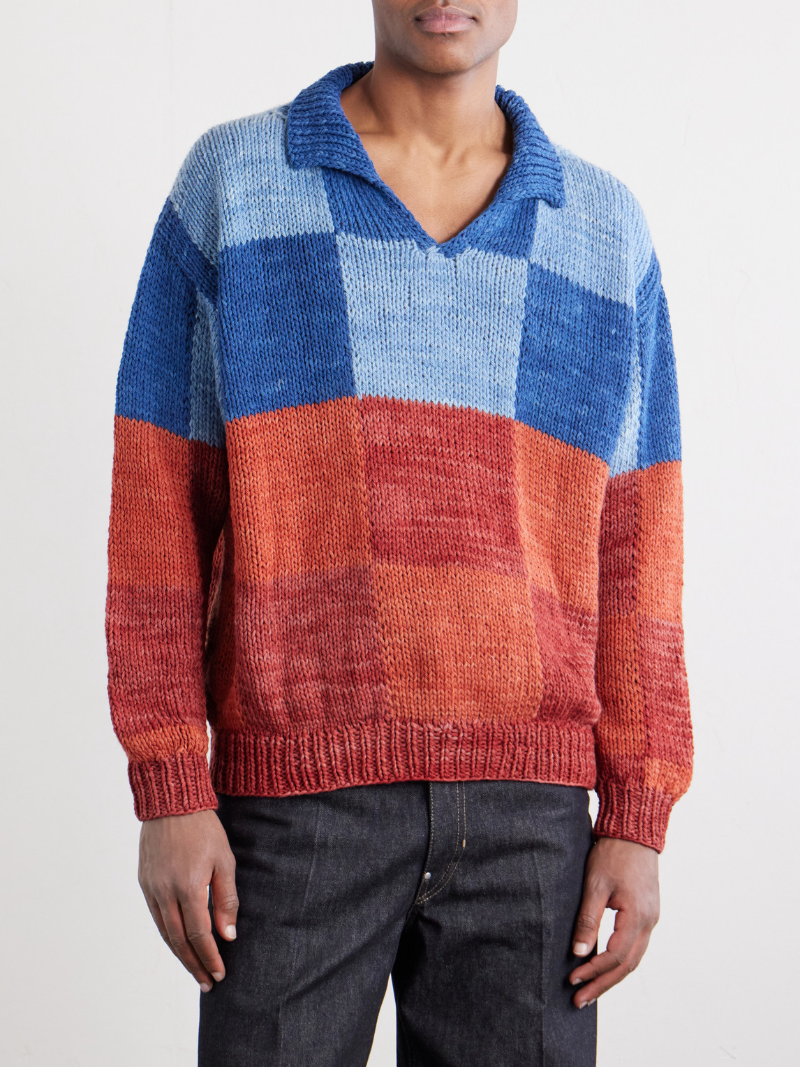 Patchwork Sweater