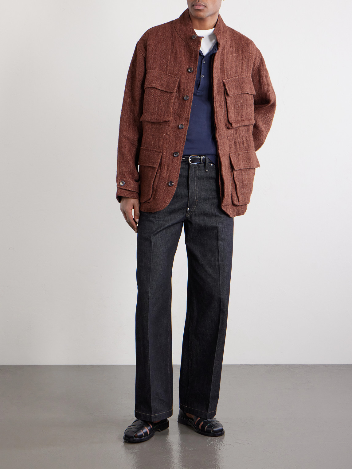 Ranthambore Embellished Linen Jacket