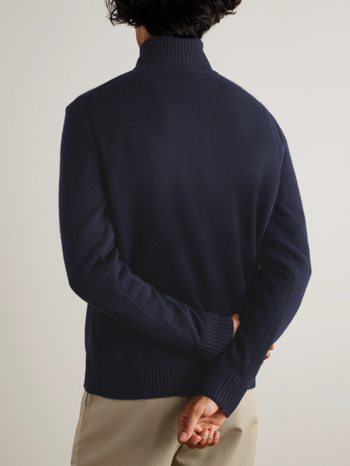 Cashmere Half-Zip Sweater