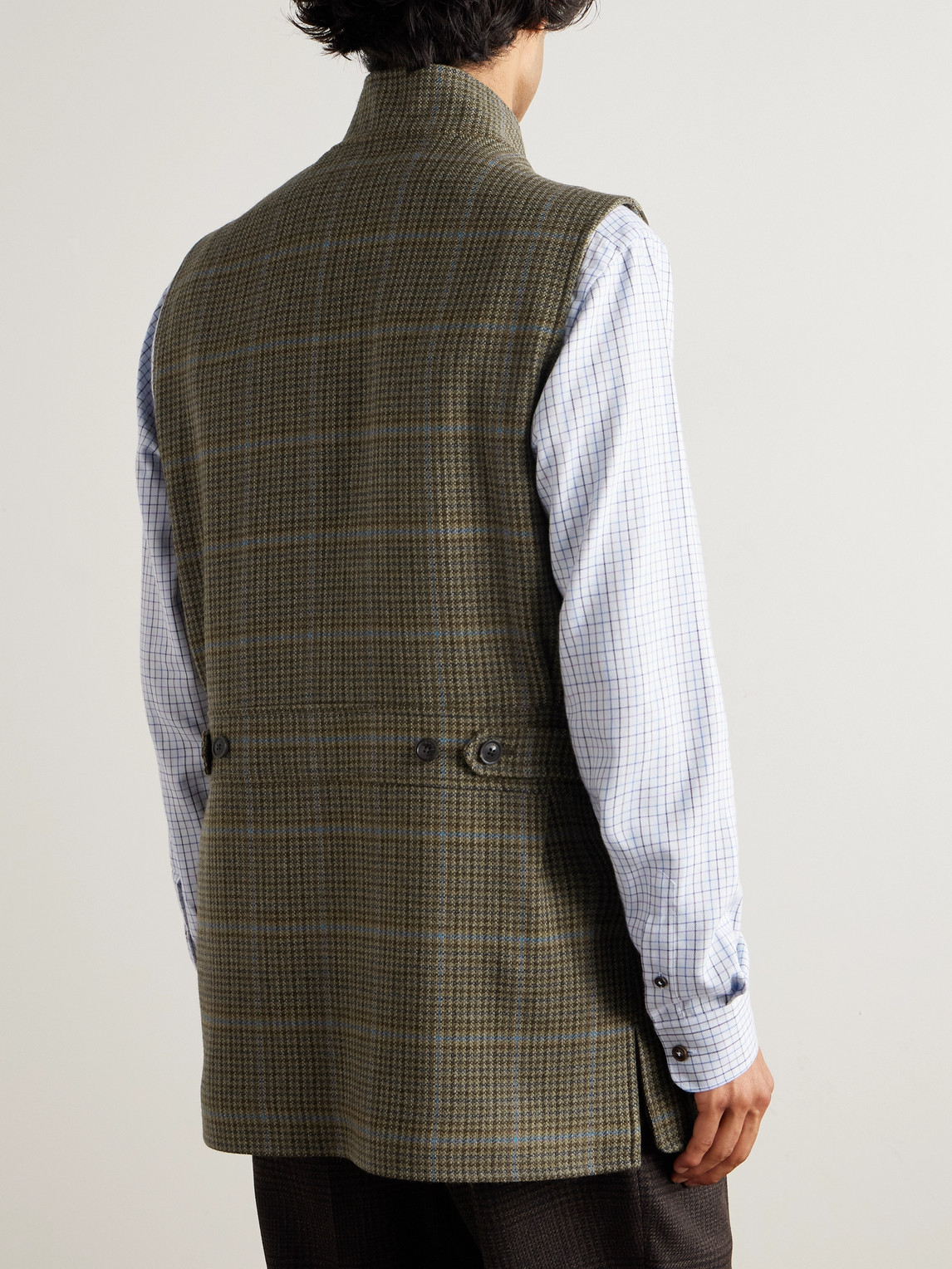  Purdey - Wool-tweed Gilet - Men - Brown - S 