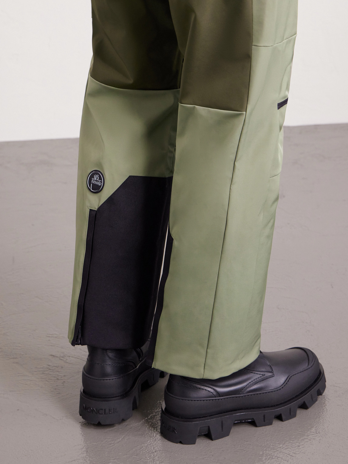  Fusalp - Sidyo Straight-leg Paneled Padded Ski Pants - Men - Green - Fr 48 