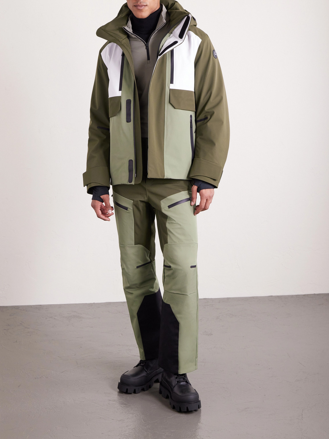 Sidyo Straight-Leg Paneled Padded Ski Pants — 2