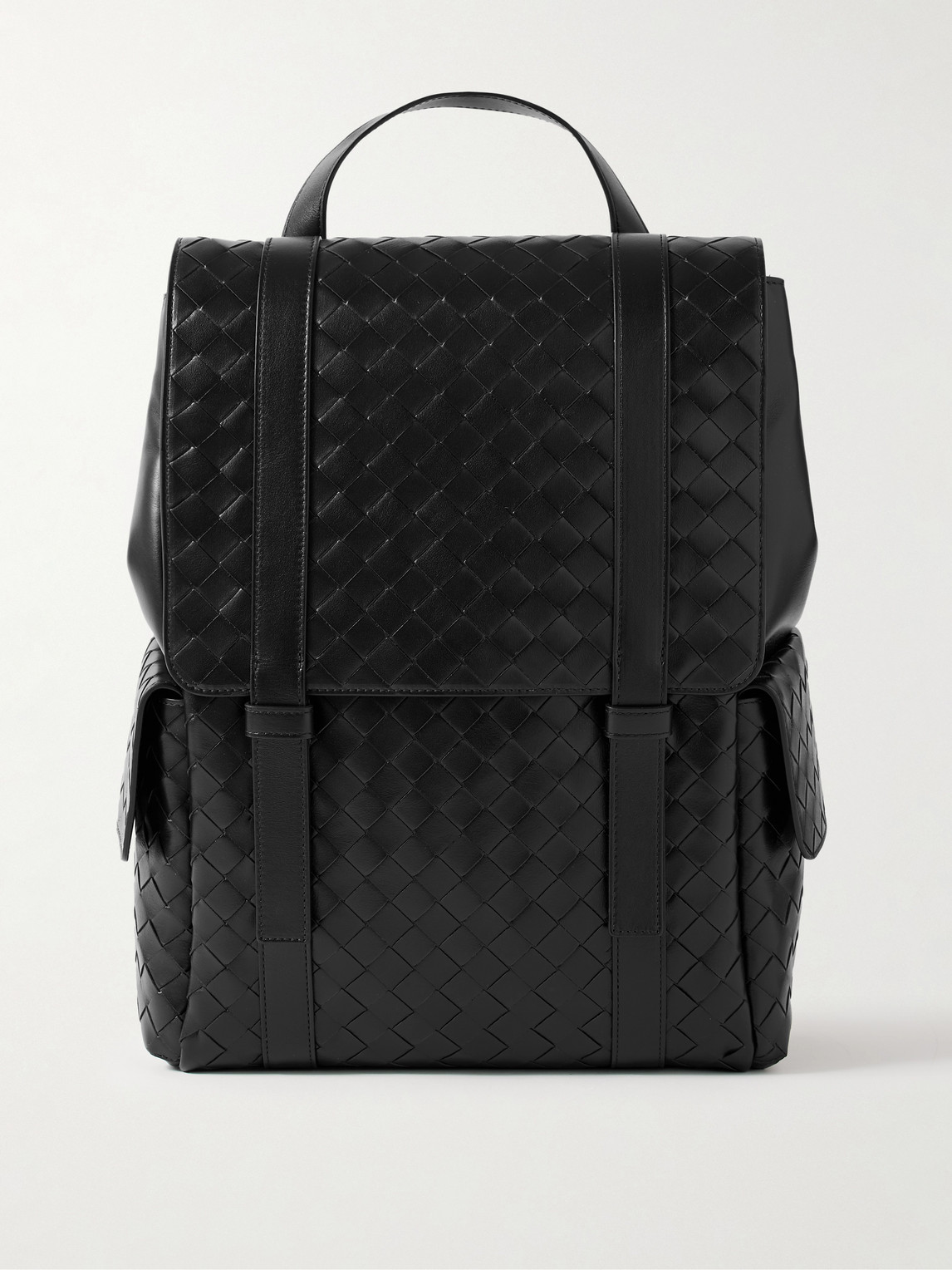 Bottega Veneta Intrecciato Leather Backpack - Men