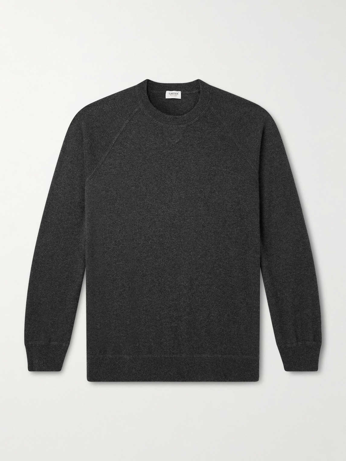 Ghiaia Cashmere Cashmere Sweater In Gray