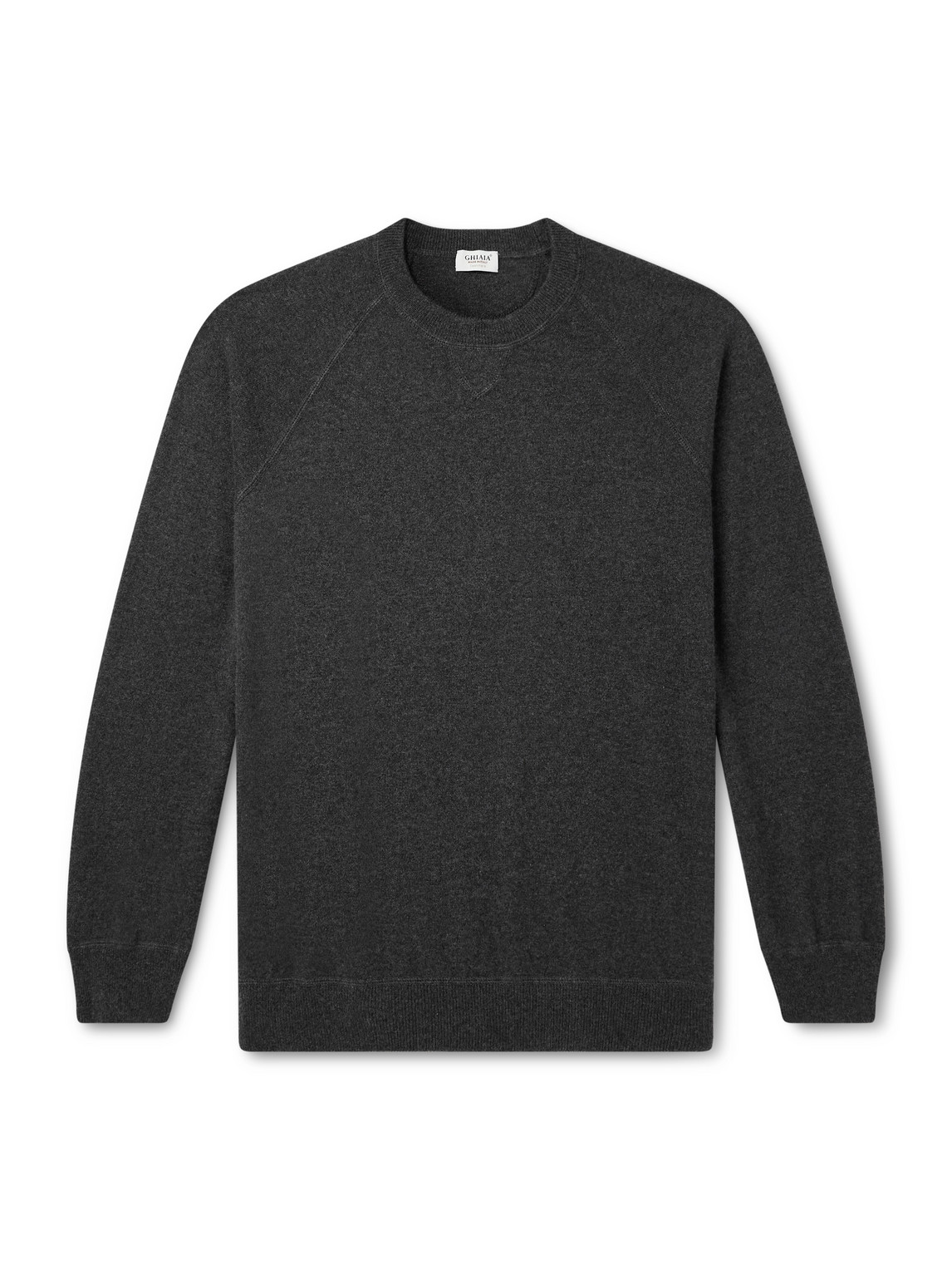 Ghiaia Cashmere Cashmere Sweater In Gray
