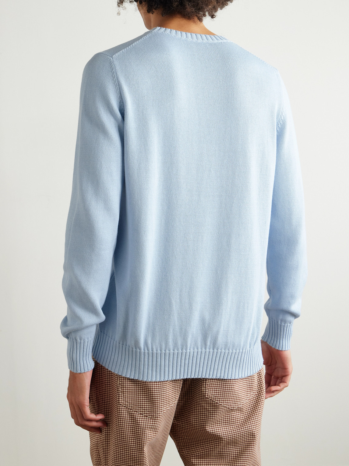  Ghiaia Cashmere - Cotton Sweater - Men - Blue - Xl 