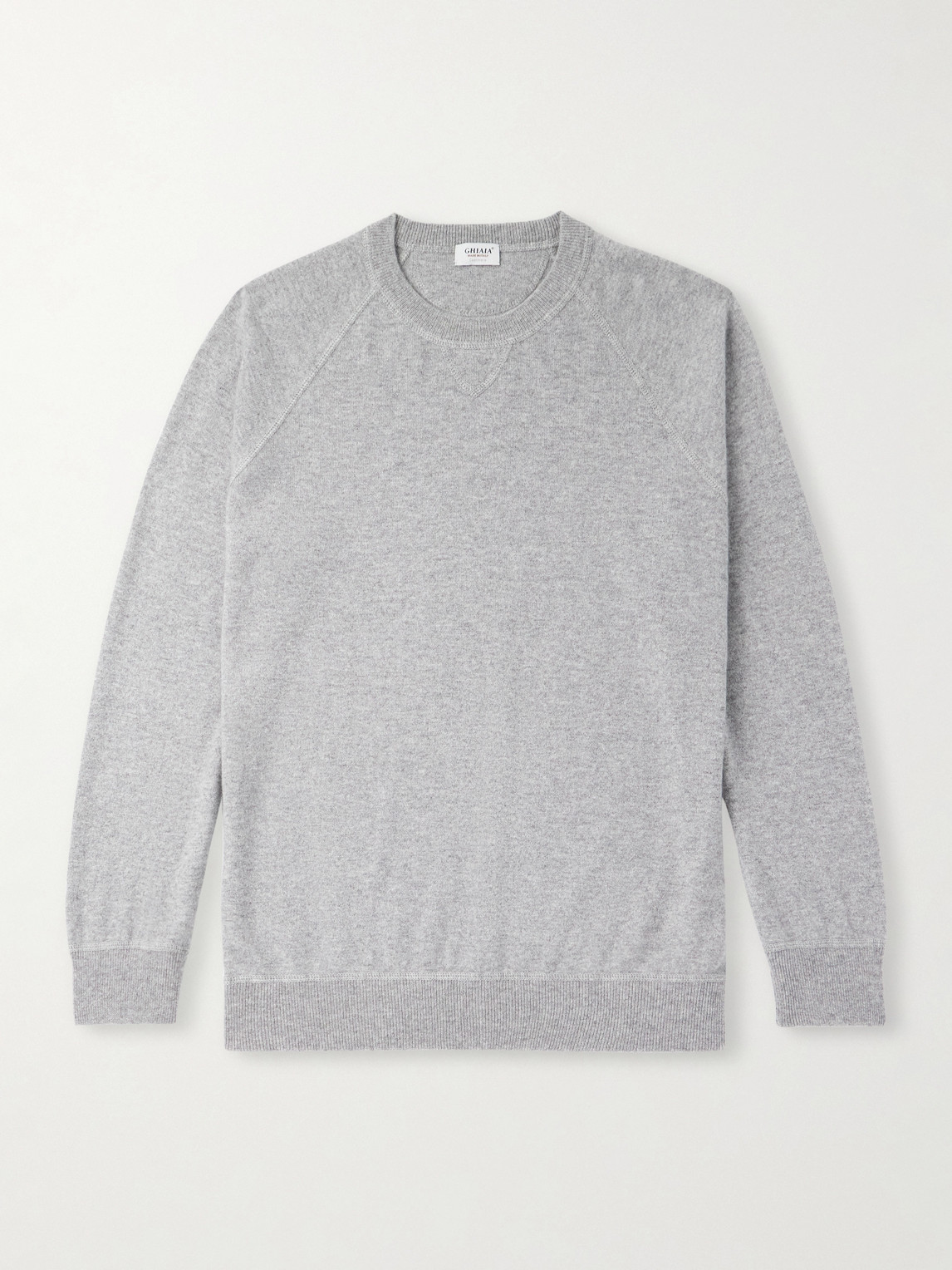 Ghiaia Cashmere Cashmere Sweater In Gray