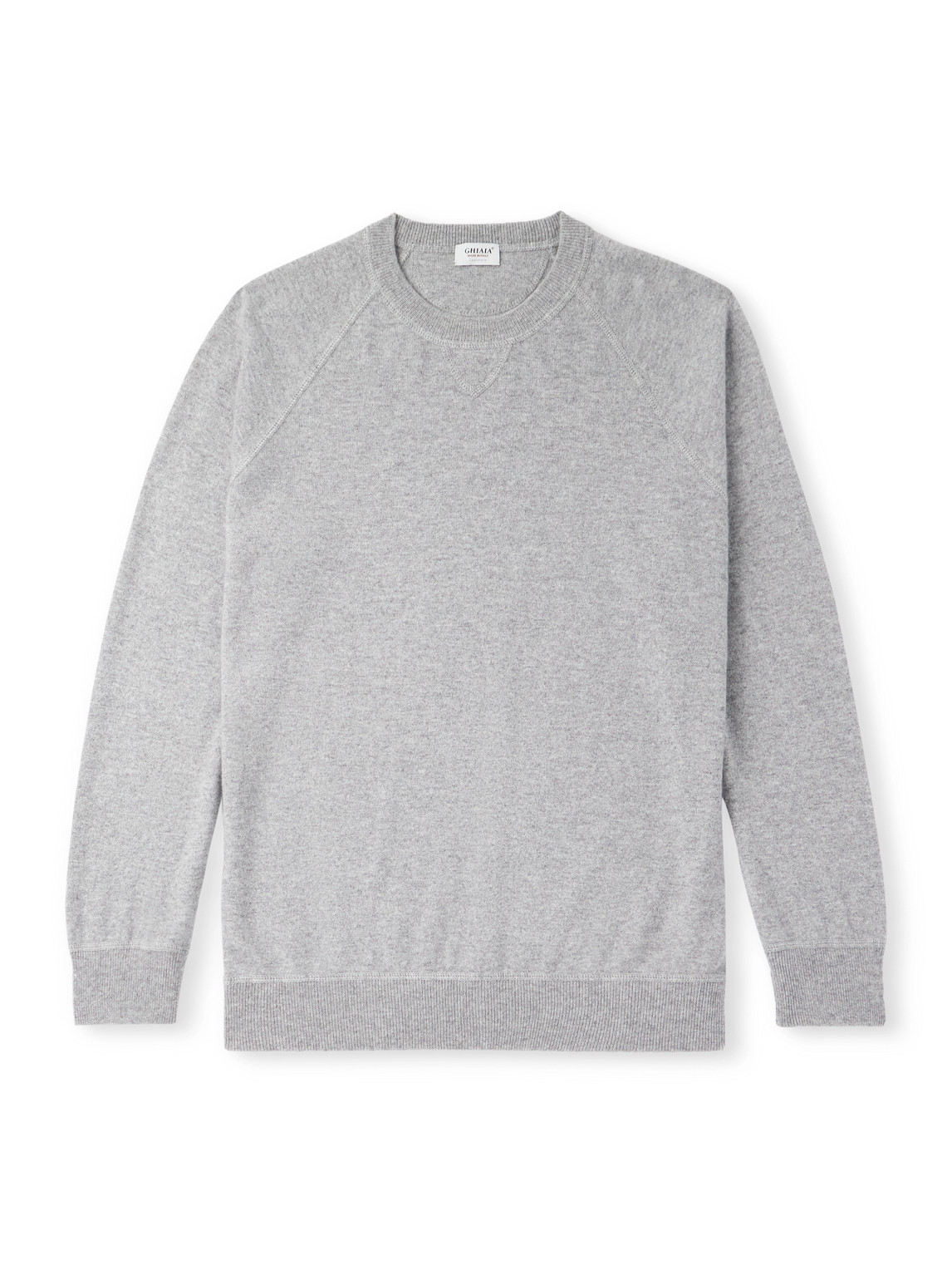 Ghiaia Cashmere Cashmere Sweater In Gray
