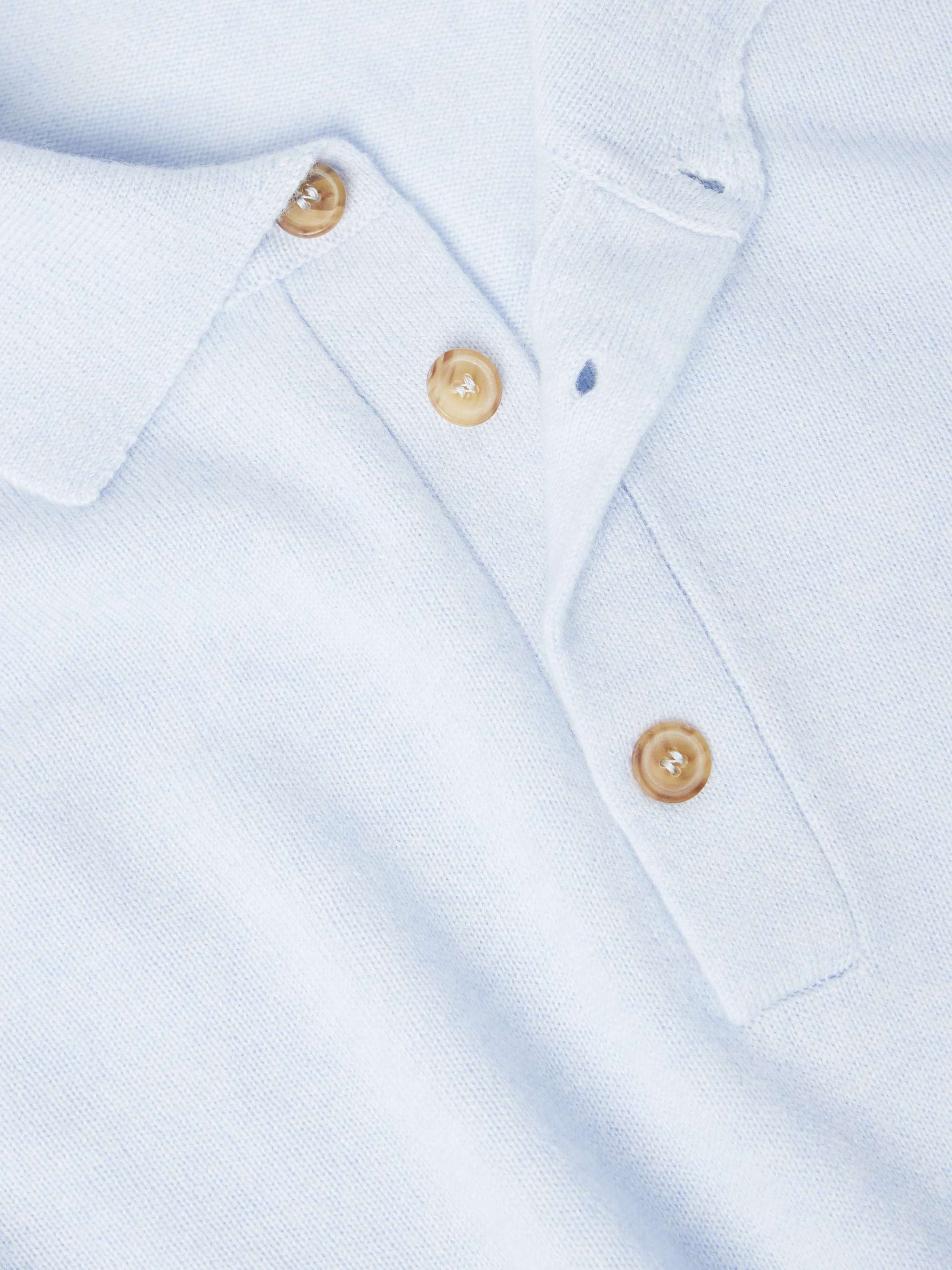 GHIAIA CASHMERE Cashmere Polo Shirt