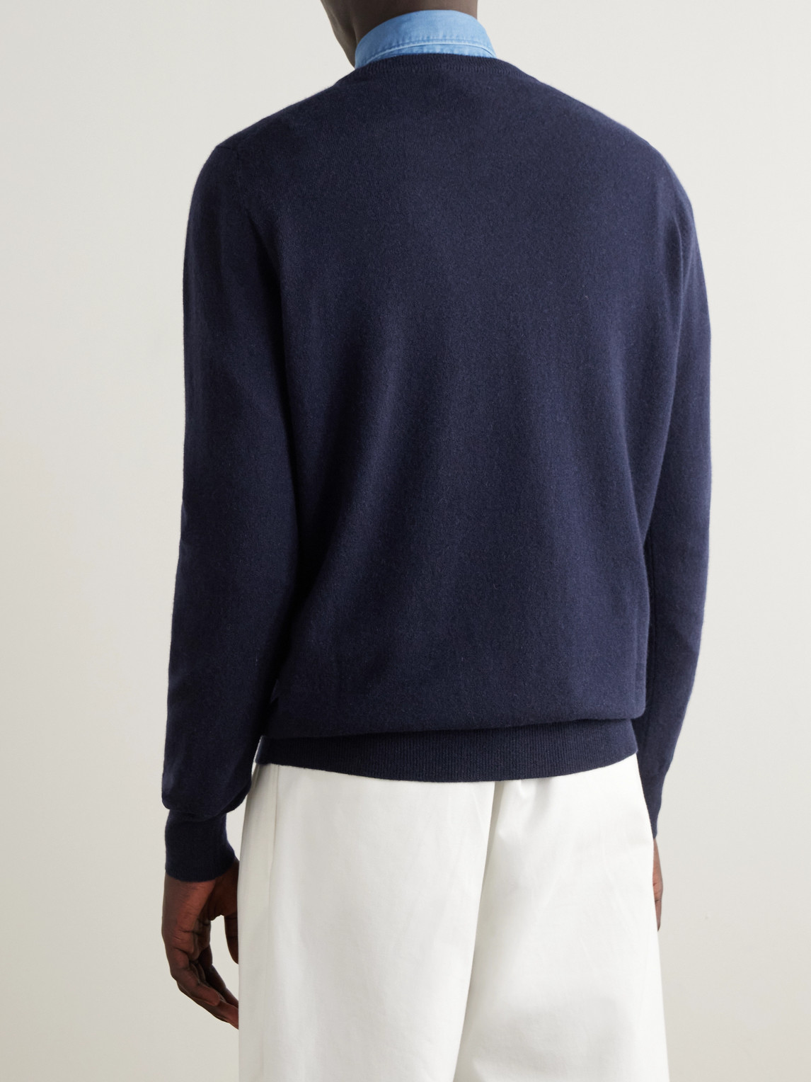  Ghiaia Cashmere - Cashmere Sweater - Men - Blue - S 