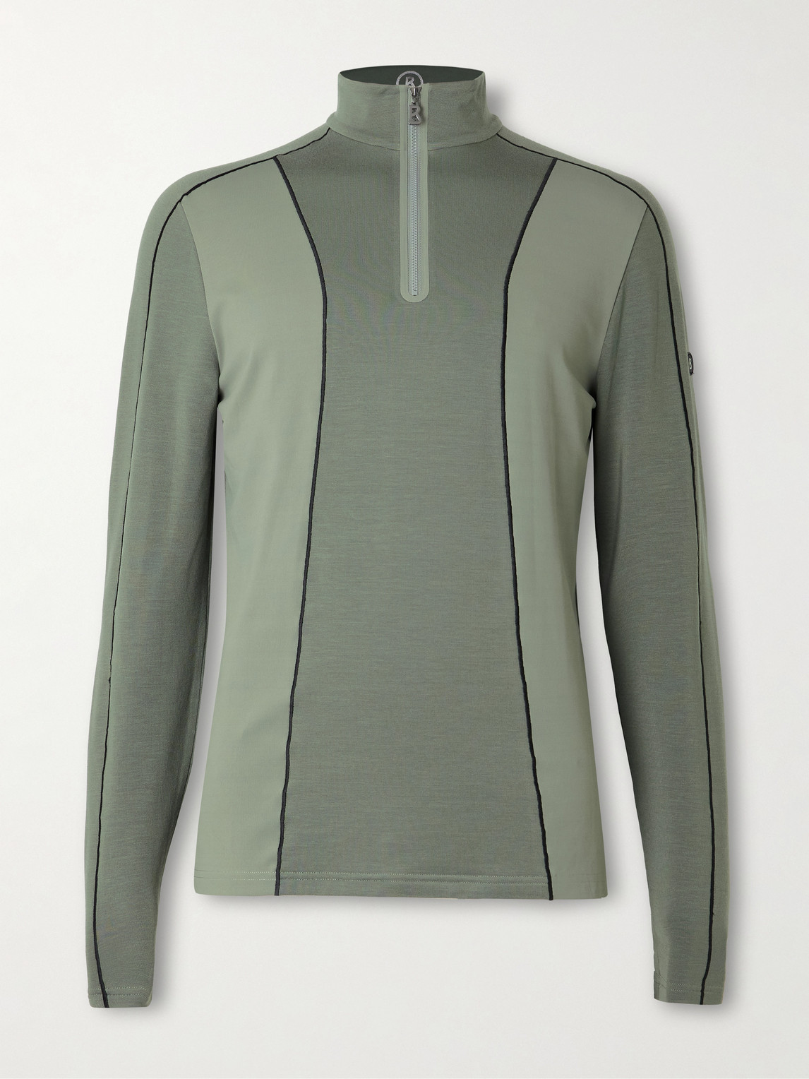 Bogner Flynn tretch-Jersey Half-Zip Base Layer - Men