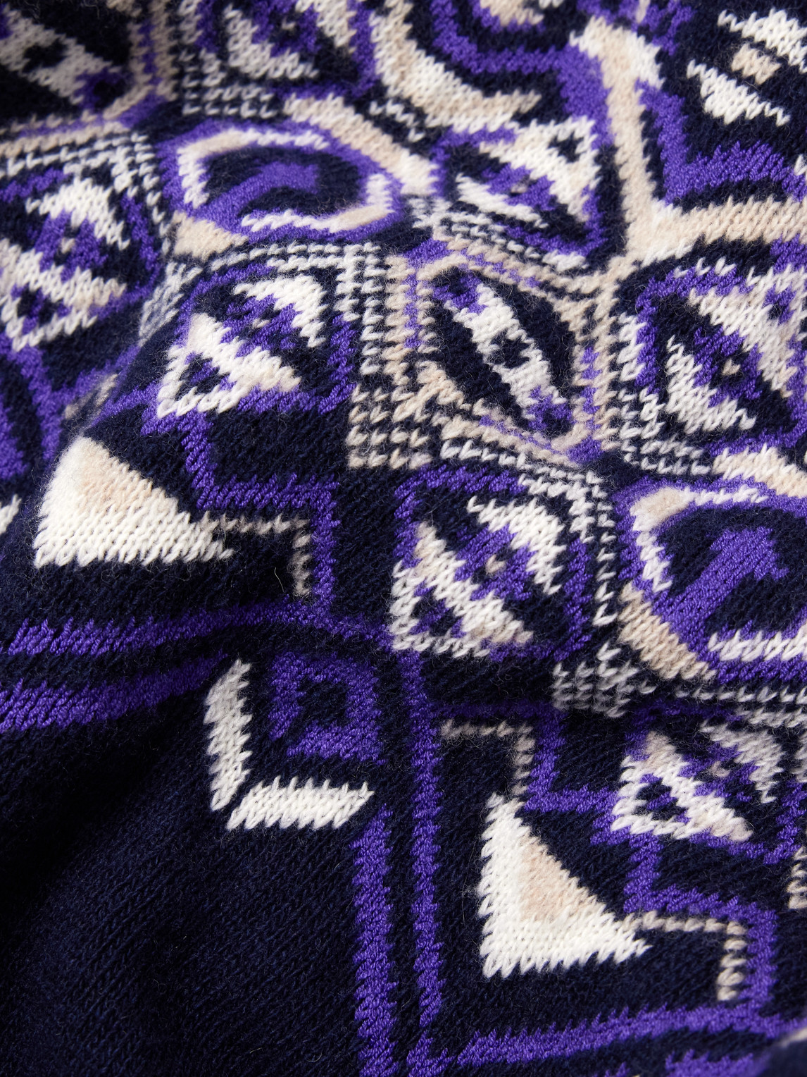  Bogner - Luci Fair Isle Virgin Wool Sweater - Men - Blue - S 