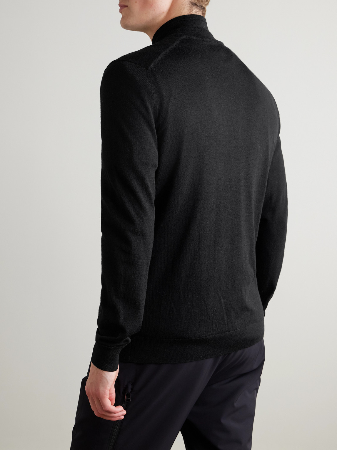  Bogner - Ouri Virgin Wool Half-zip Sweater - Men - Black - S 