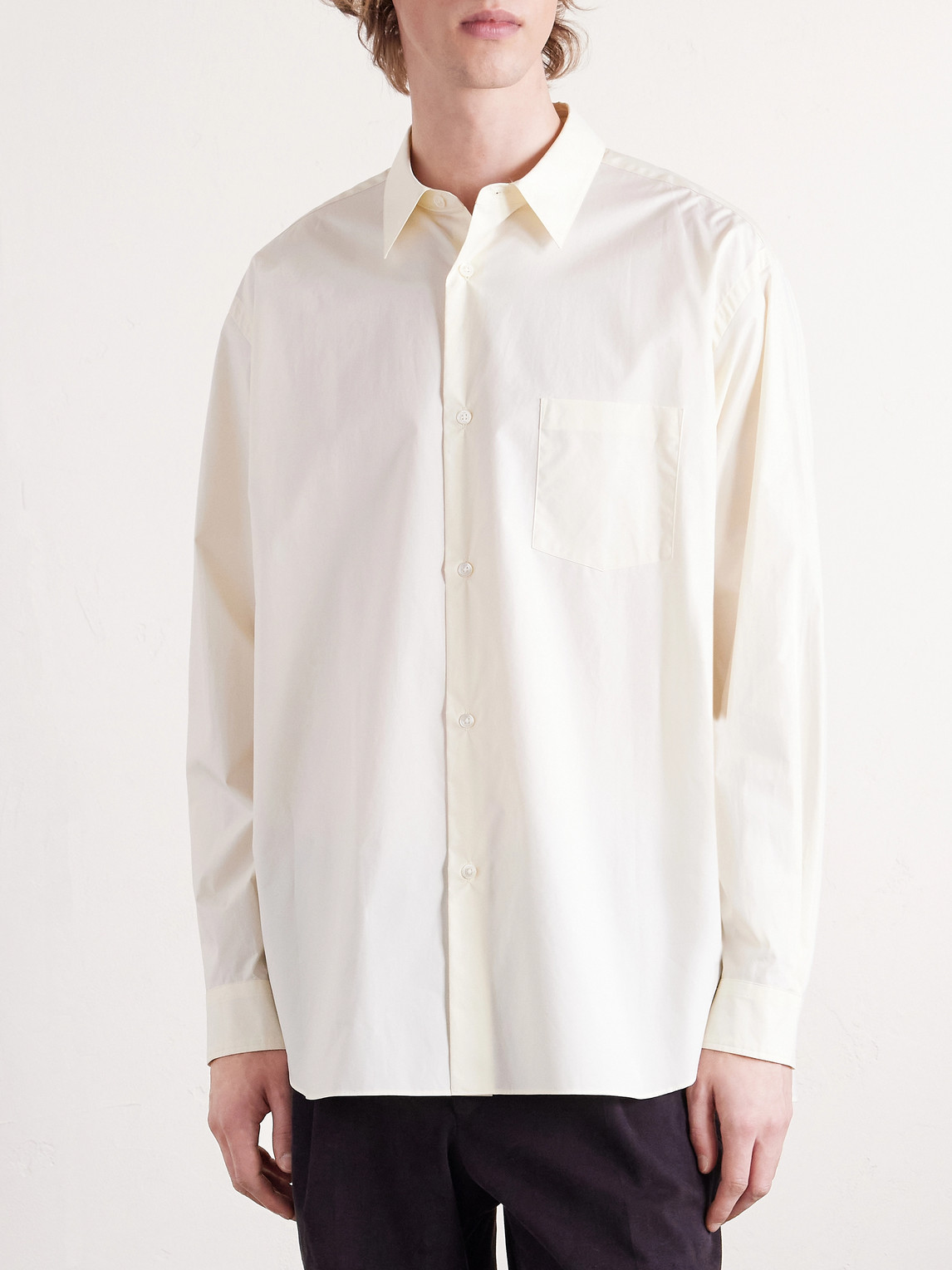  Ssstein - Suvin Cotton Shirt - Men - Yellow - Xs 