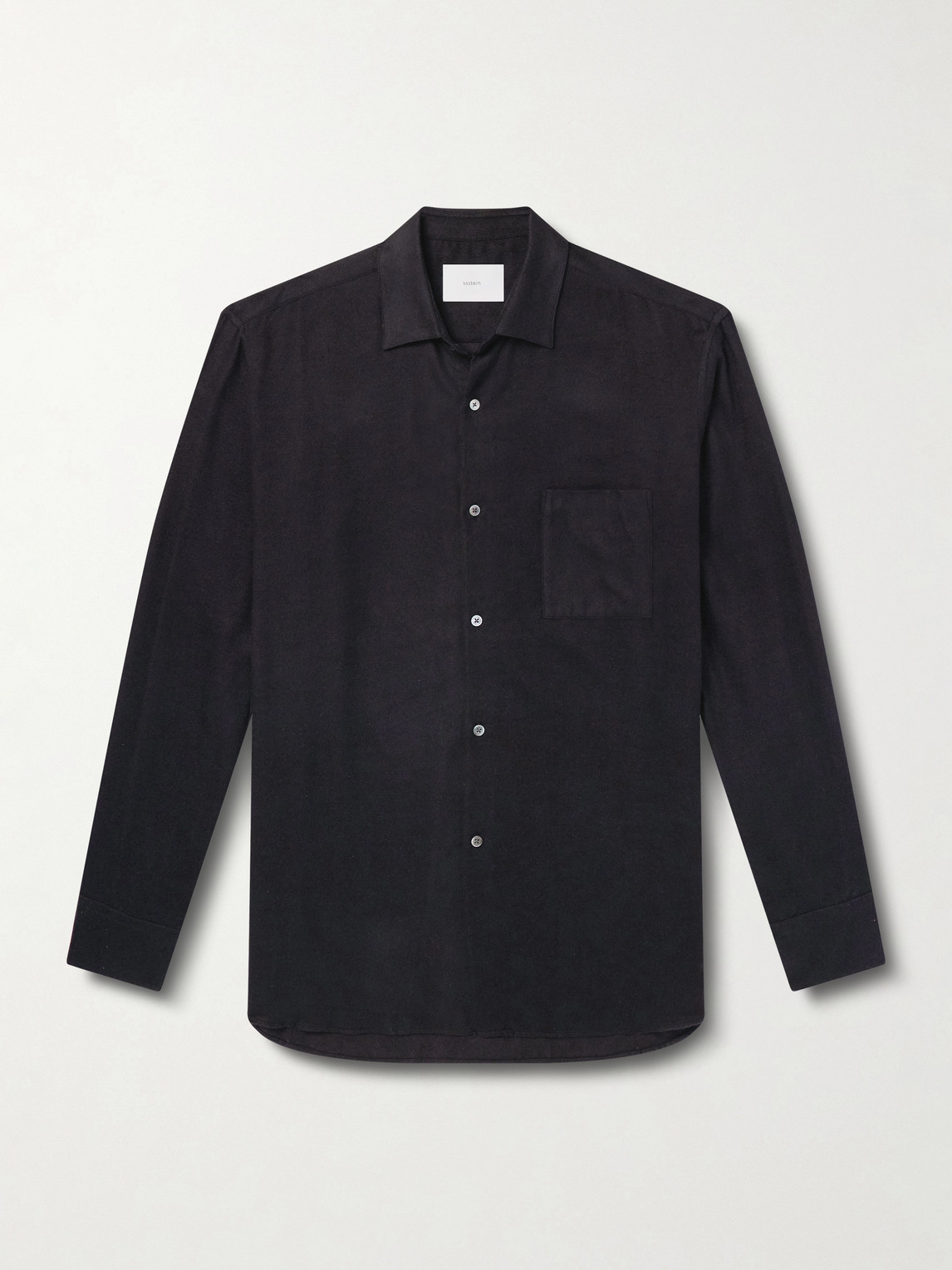 ssstein – Silk-Blend Flannel Shirt