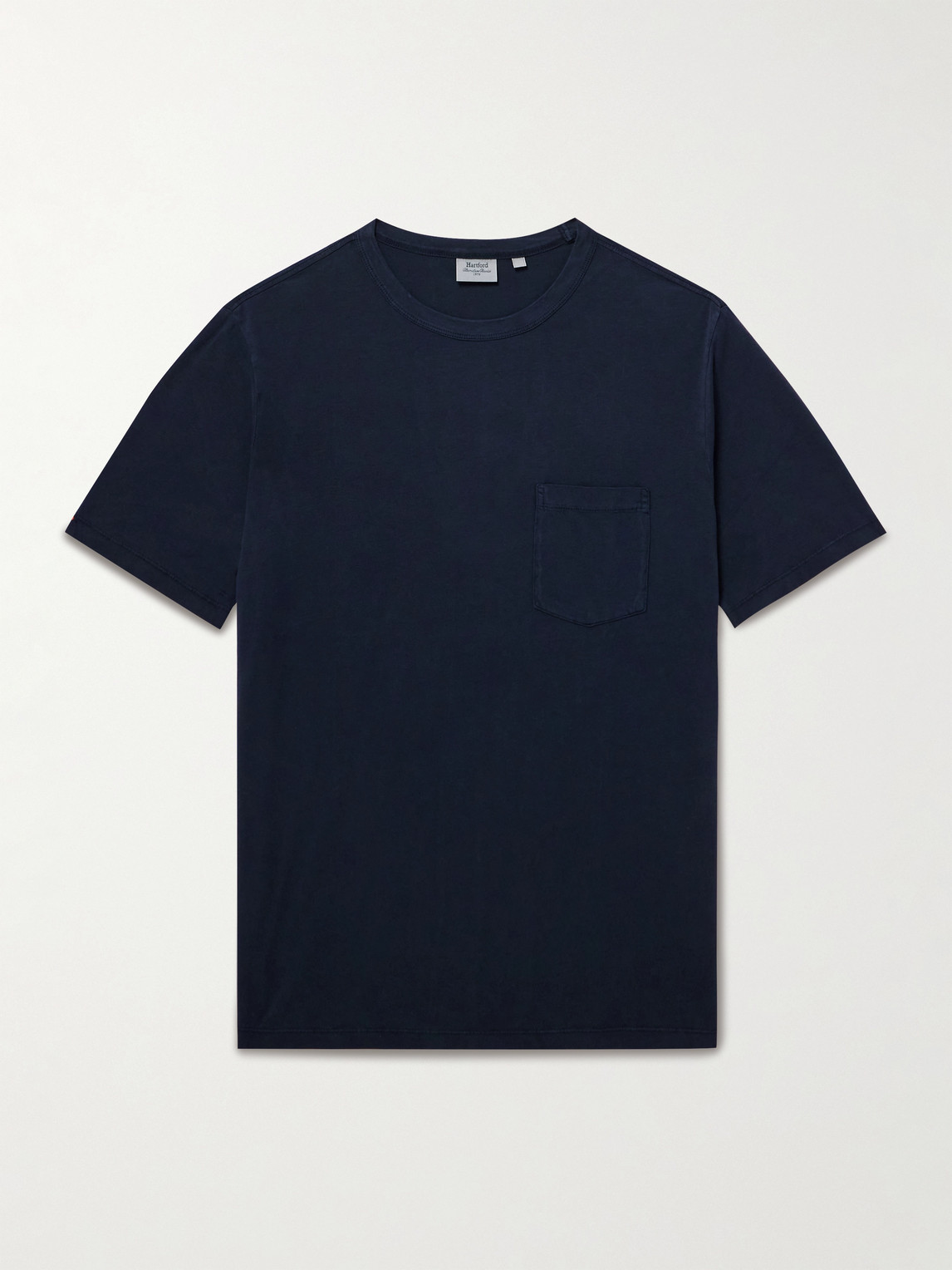 Hartford Lyocell And Cotton-blend Jersey T-shirt In Black