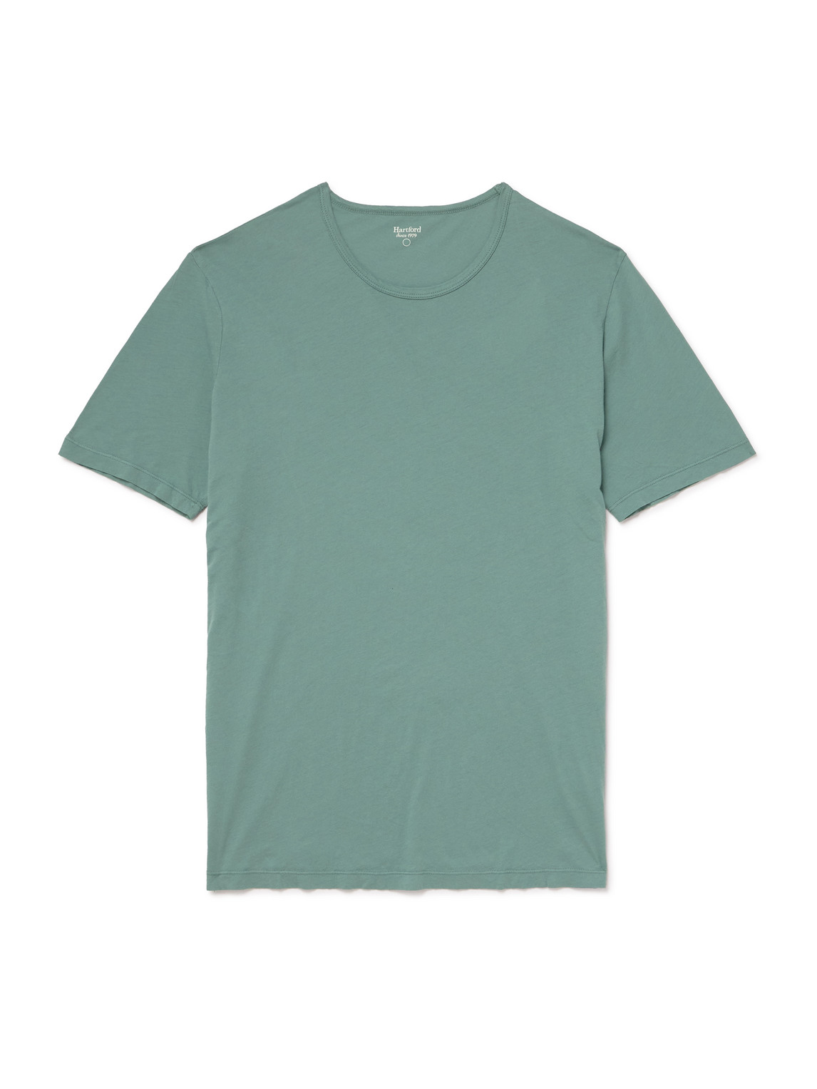 Hartford Cotton-jersey T-shirt In Green