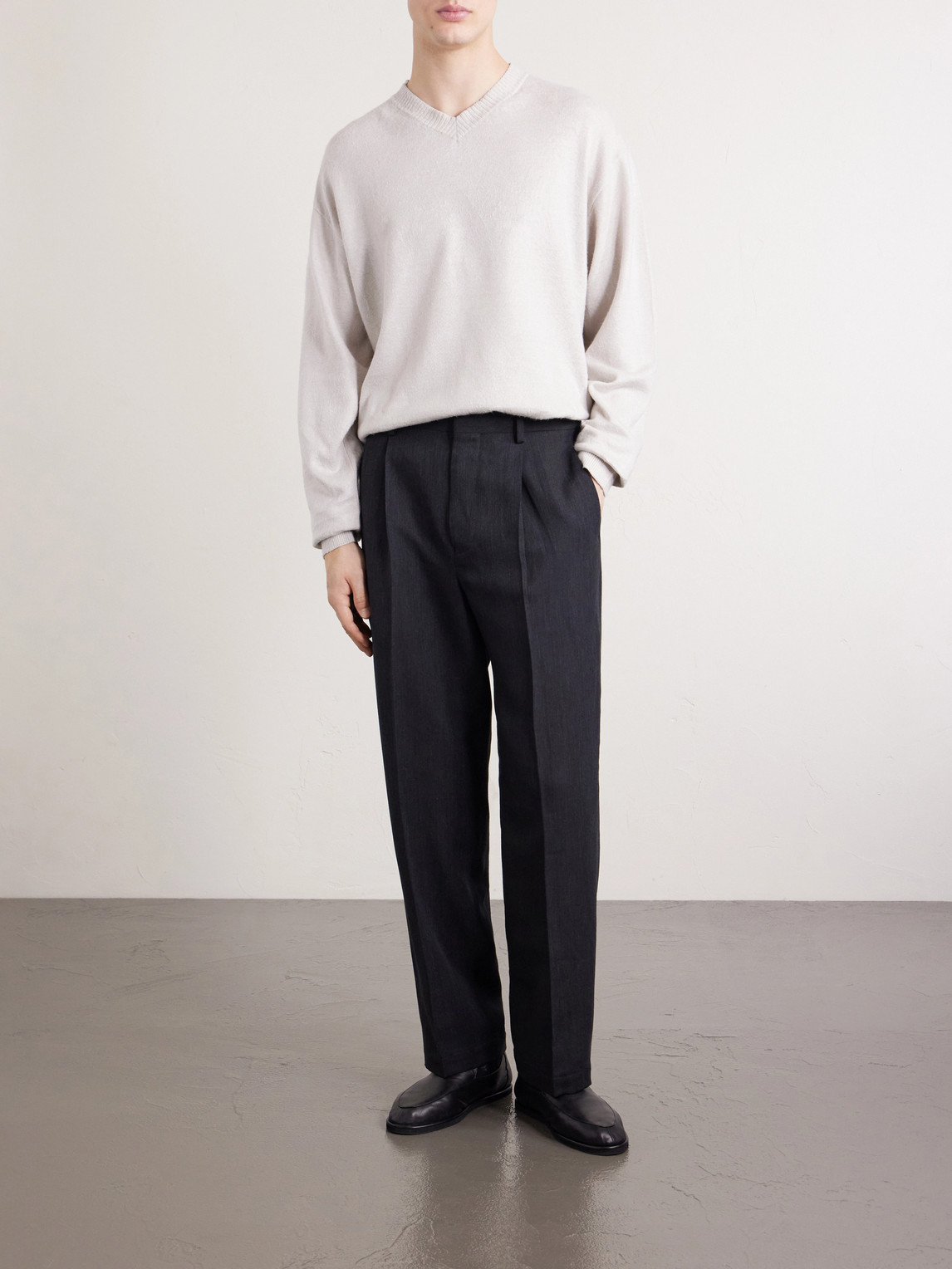 And Cotton-Blend Sweater