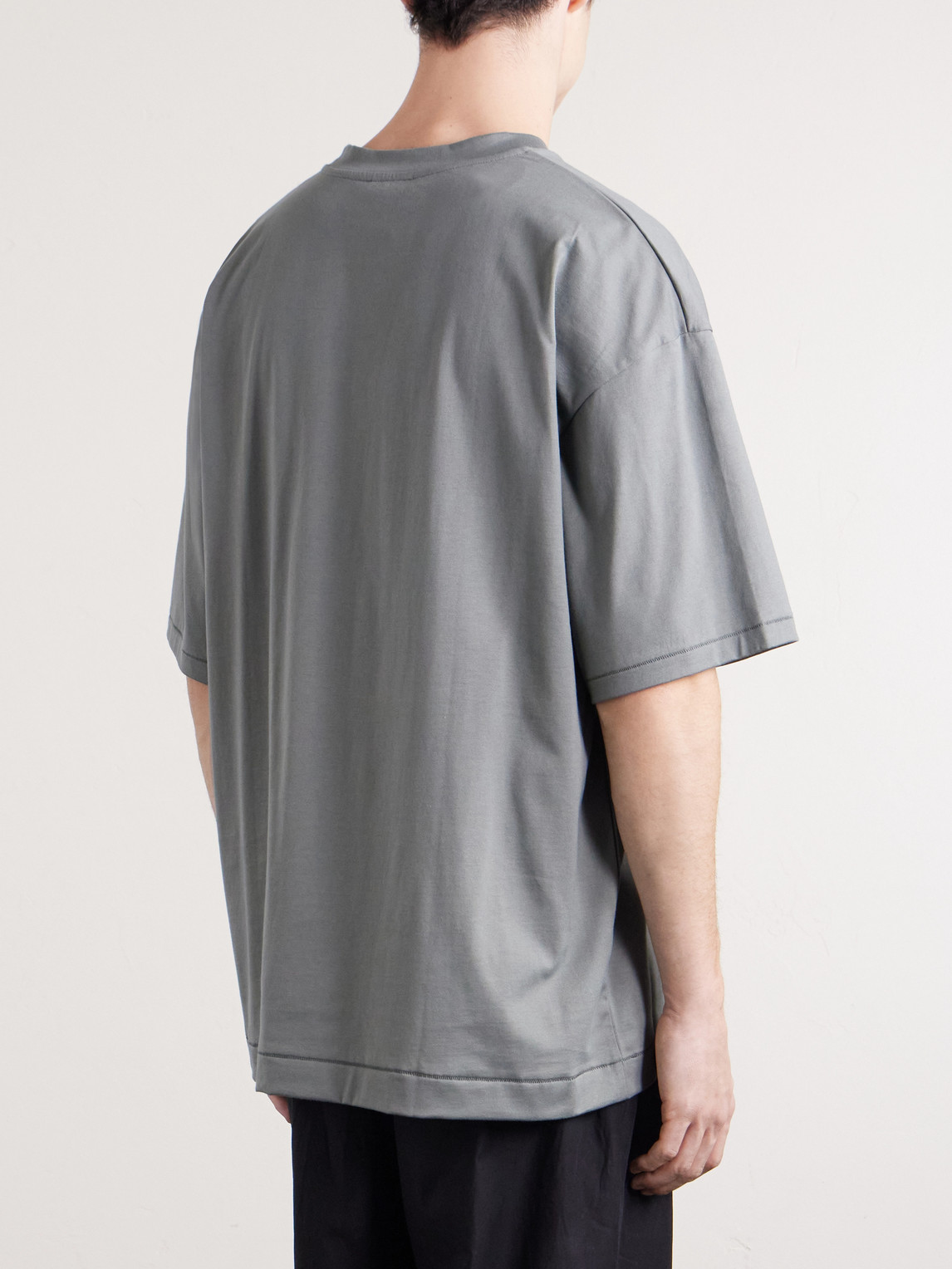 Oversized Cotton-Jersey T-Shirt