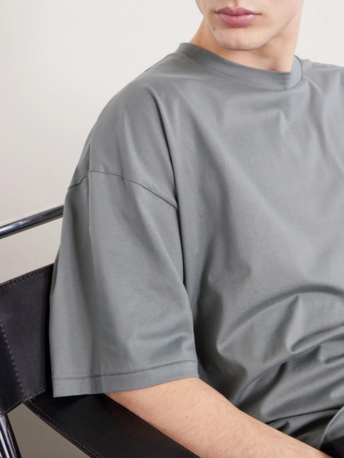 Oversized Cotton-Jersey T-Shirt