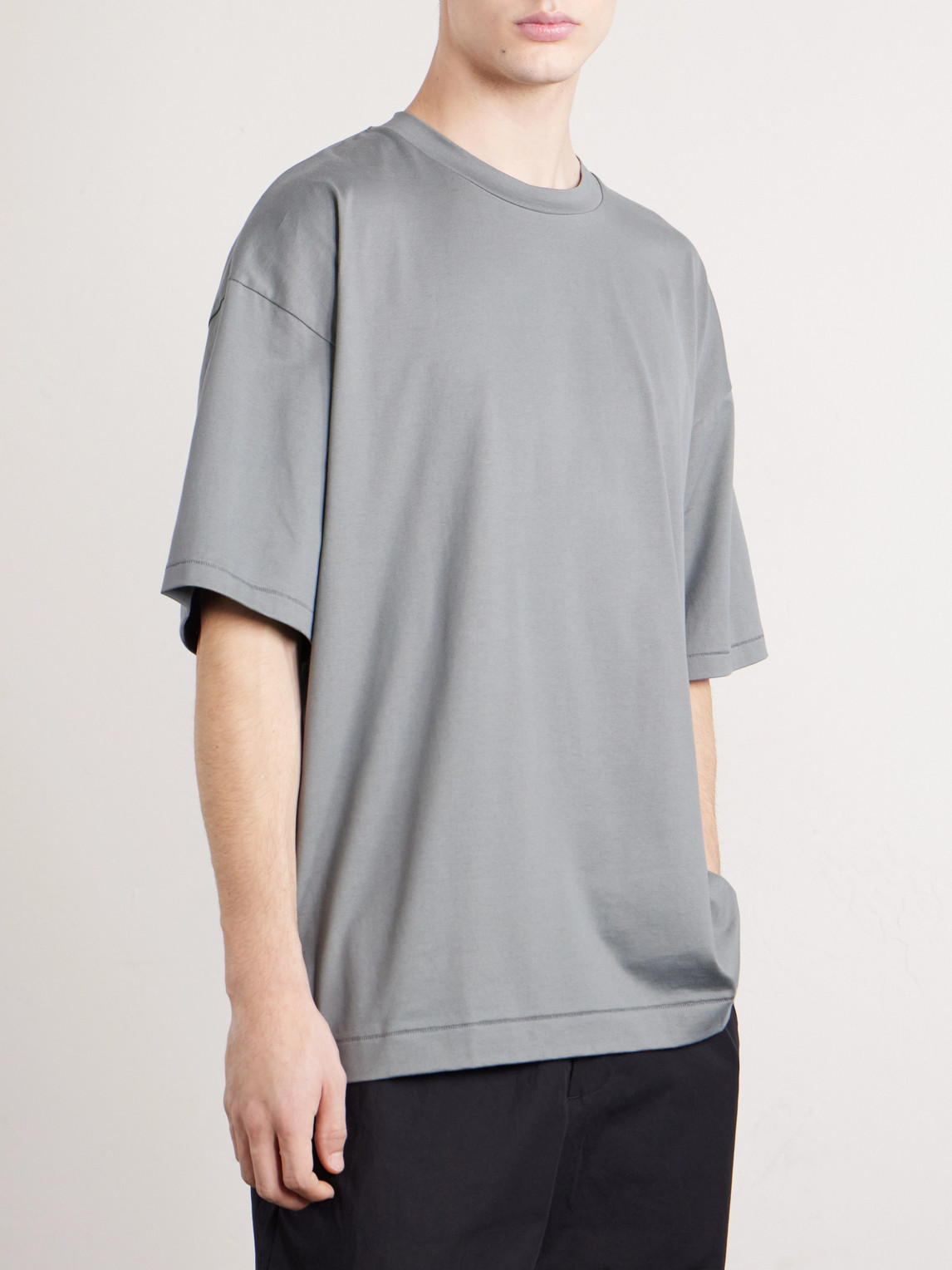 Oversized Cotton-Jersey T-Shirt