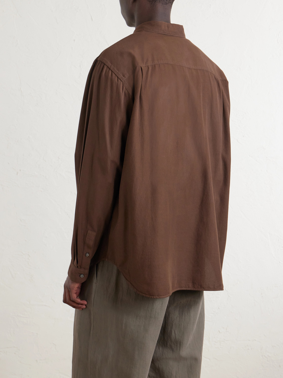 Cotton And Silk-Blend Shirt