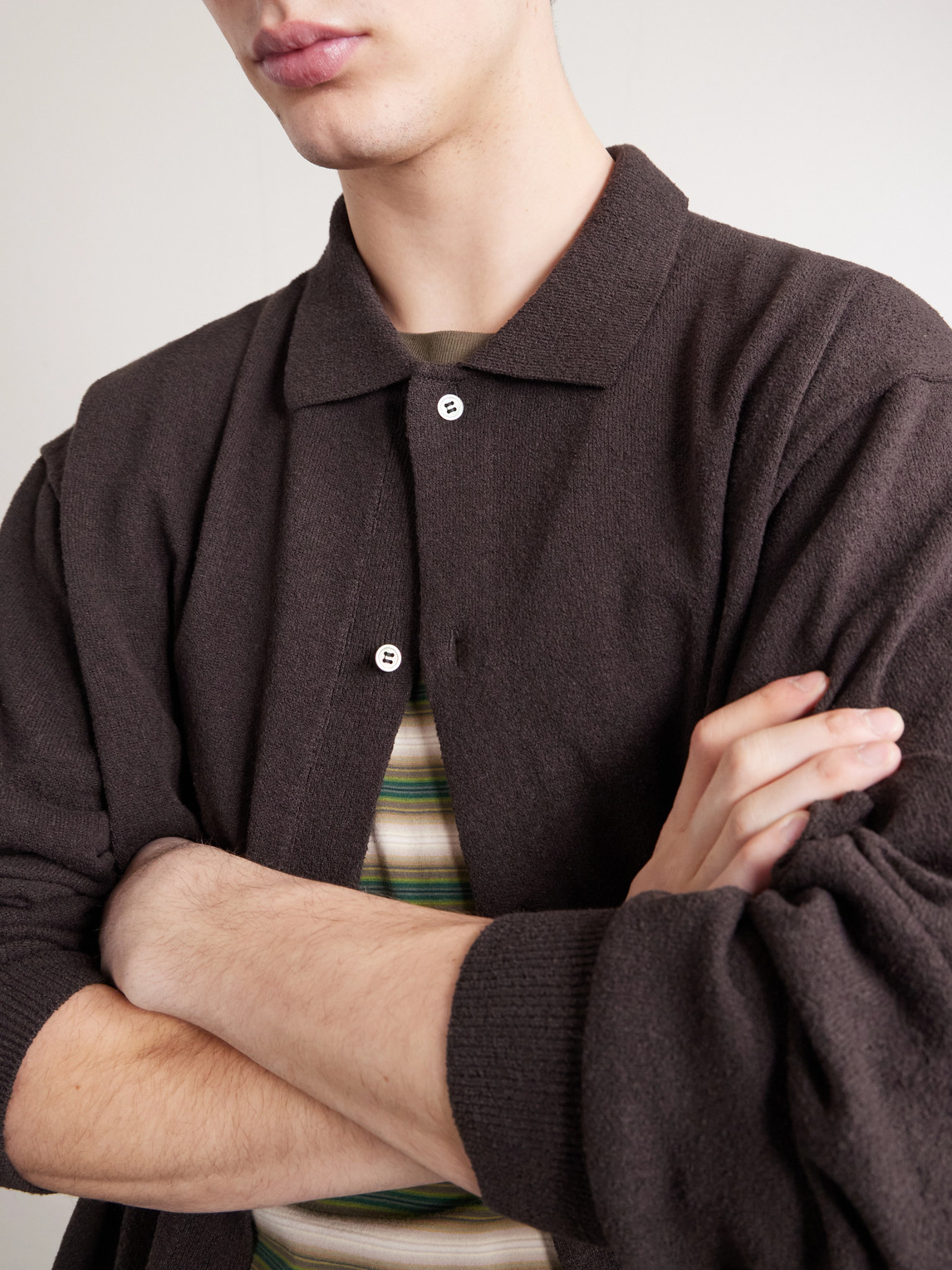 Bouclé Cardigan