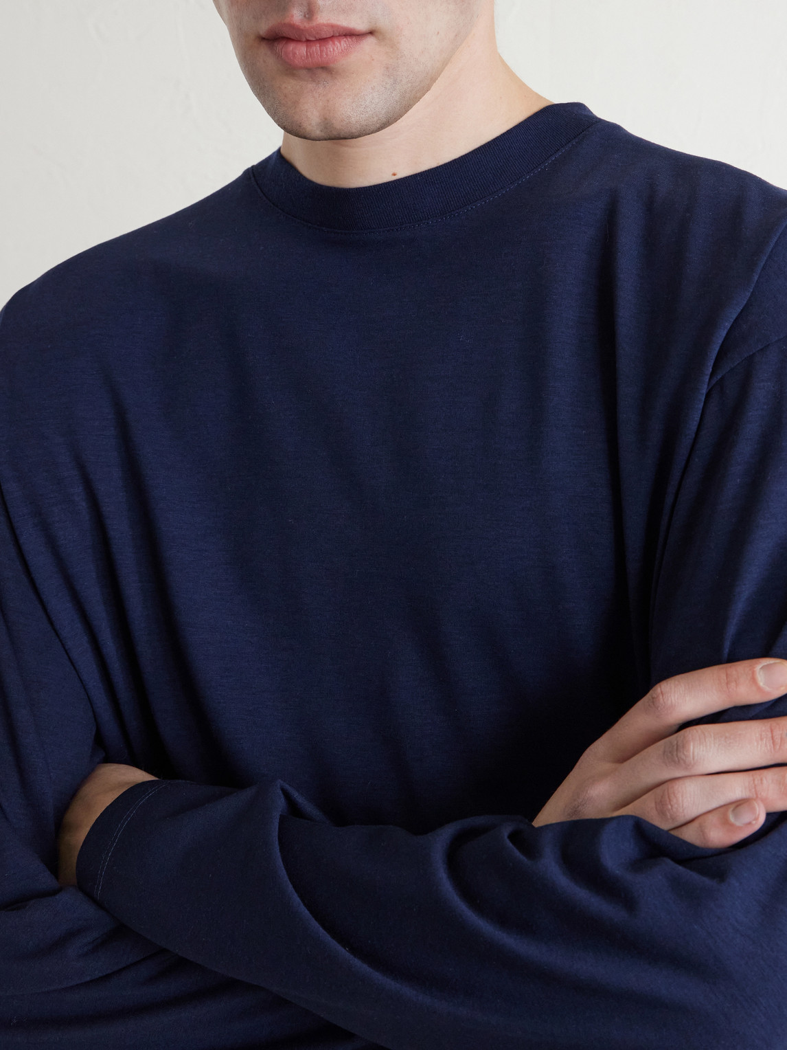 Wool Long-Sleeved T-Shirt