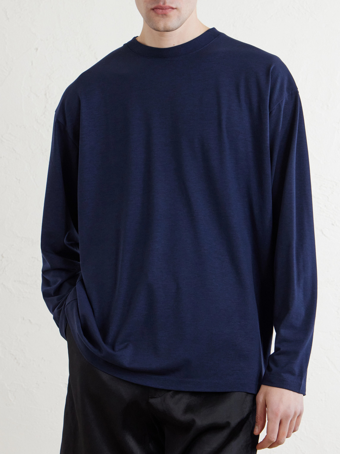 Wool Long-Sleeved T-Shirt
