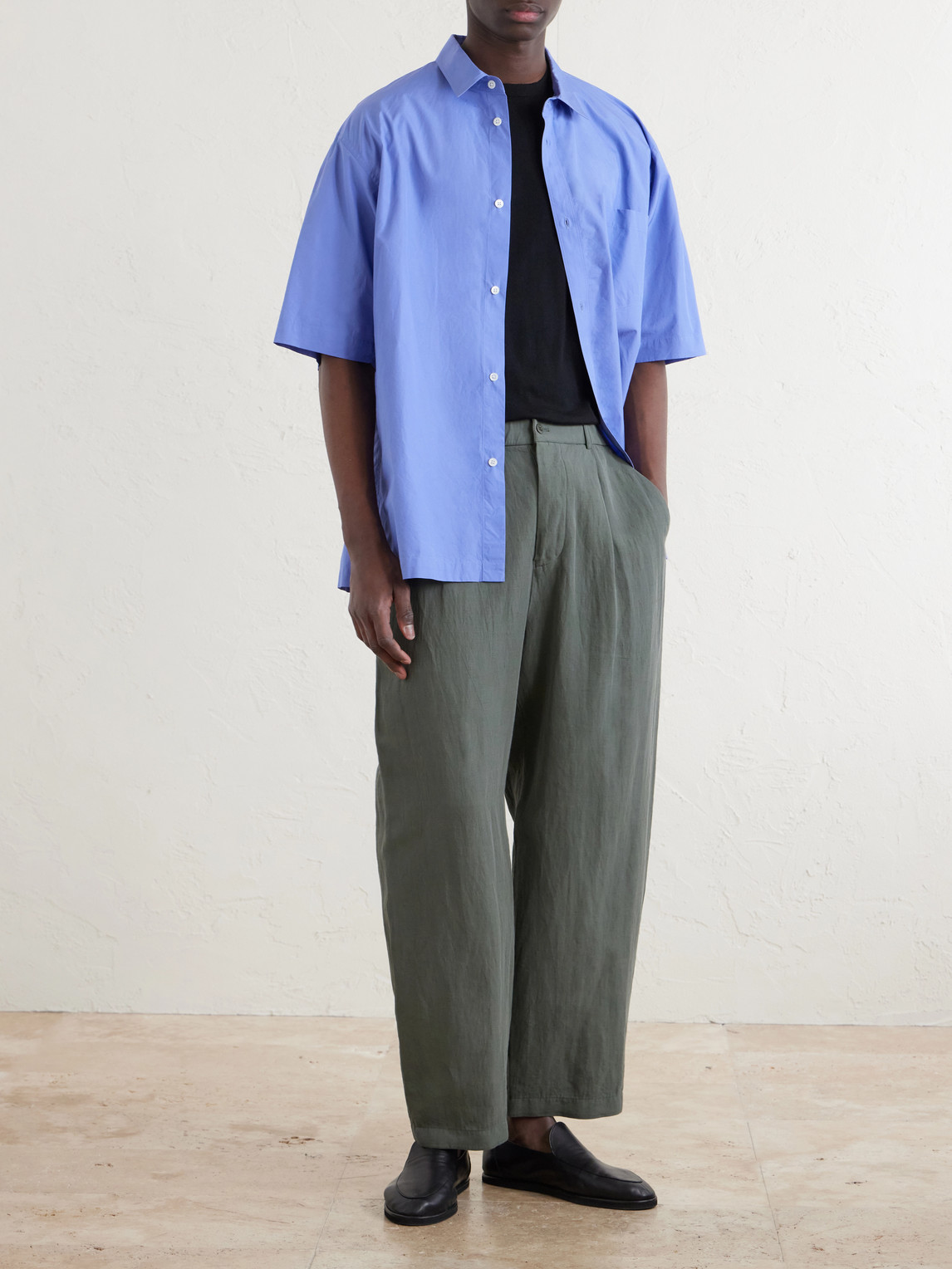 Cotton-Poplin Shirt