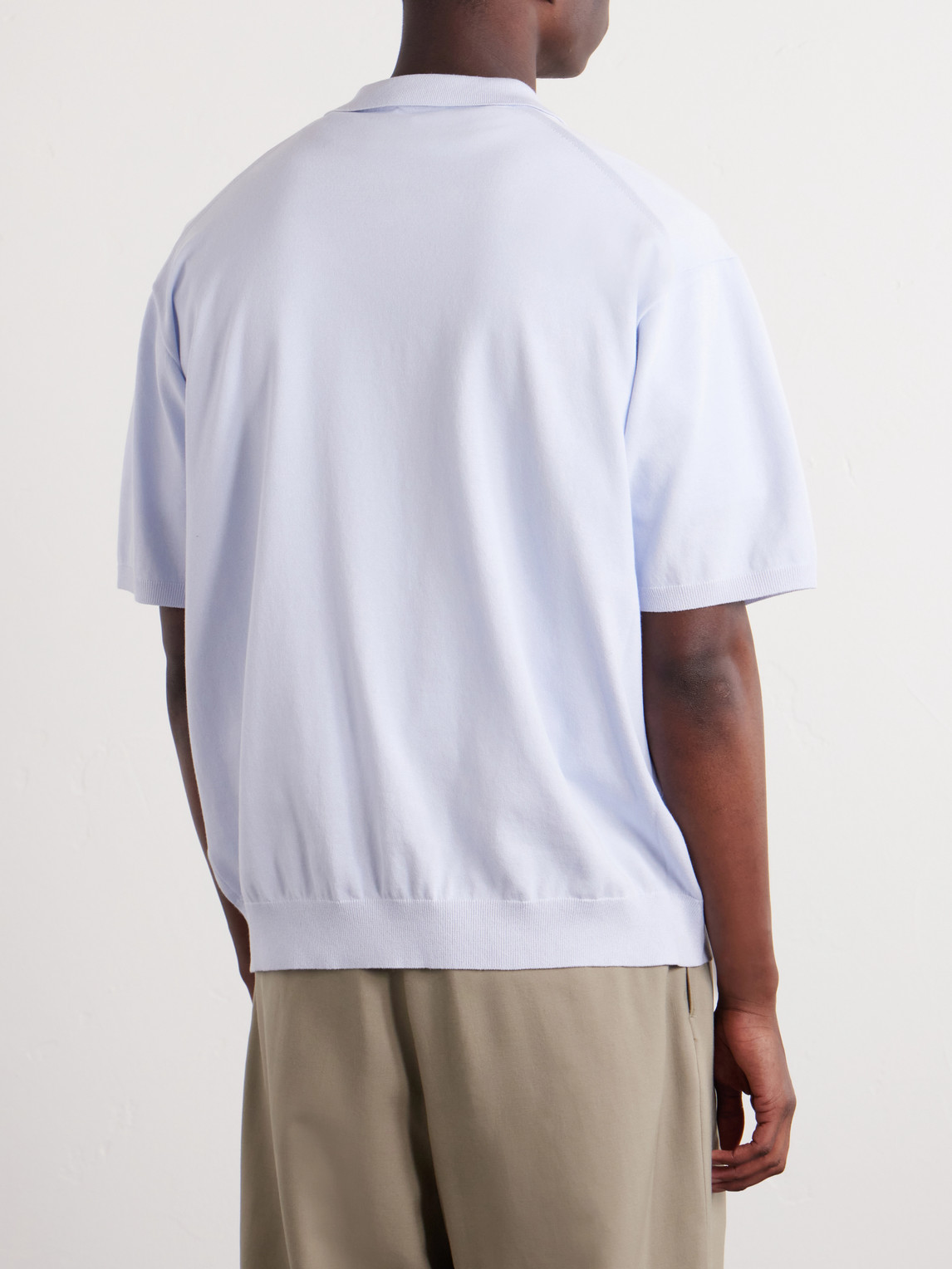 Knitted Polo Shirt