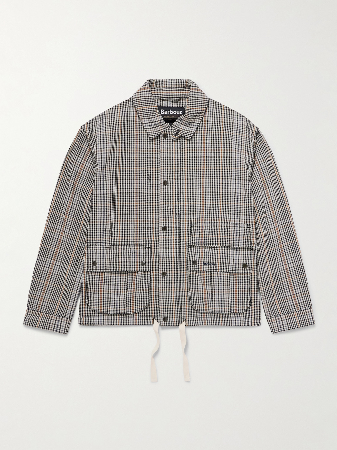 Barbour Westoe Checked Woven Blouson Jacketen