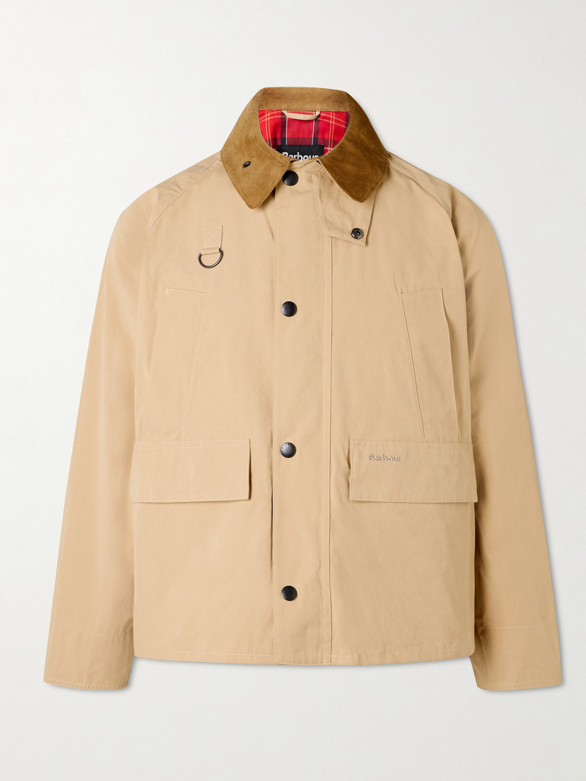 Barbour Solar Spey Casual Corduroy-Trimmed Shell Jacket UK/US 40