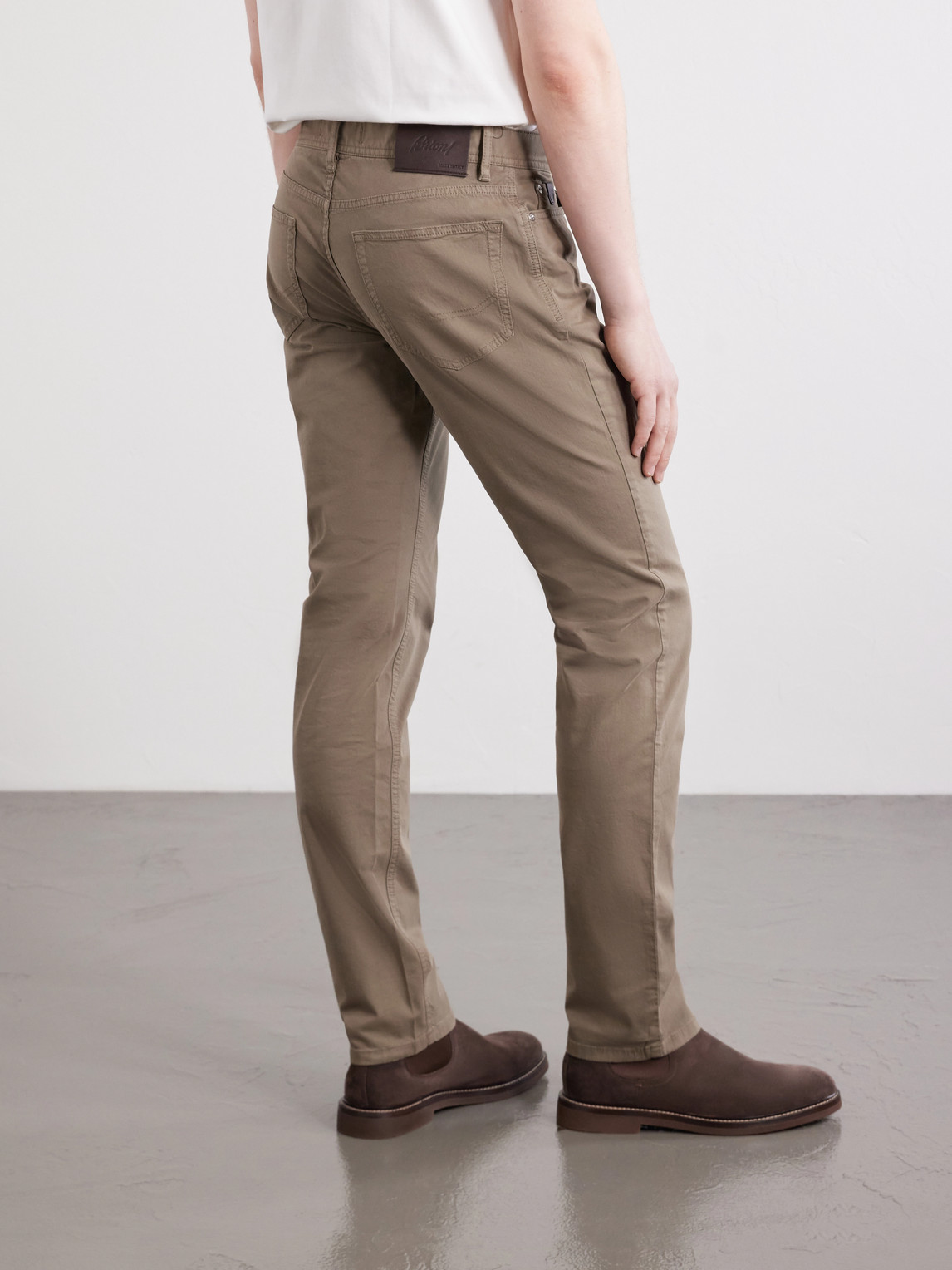 Meribel Straight-Leg Cotton-Blend Trousers