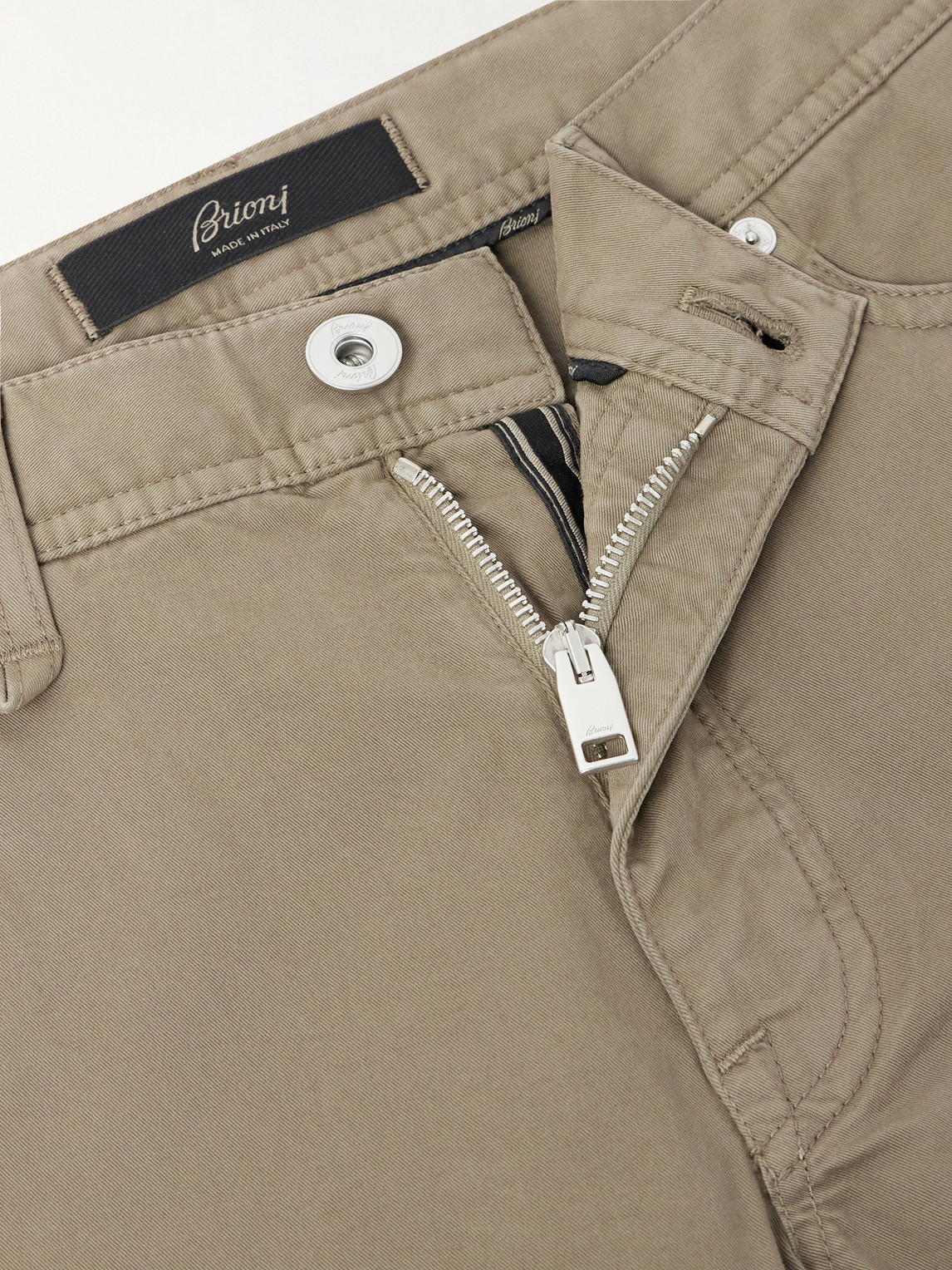 Meribel Straight-Leg Cotton-Blend Trousers