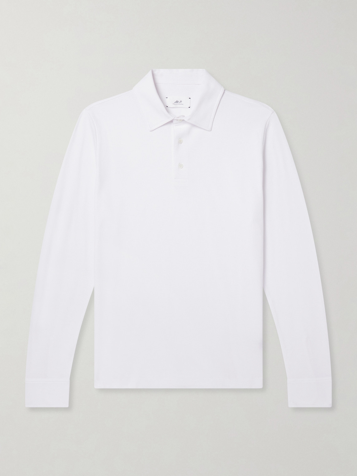 MR P. Cotton-Piqué Polo Shirt - Men