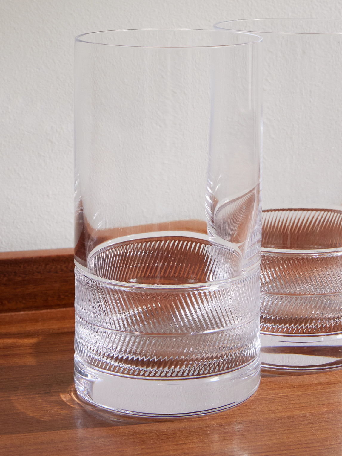  Ralph Lauren Home - Remy Set Of Two Highball Crystal Glasses - Men - Neutrals 