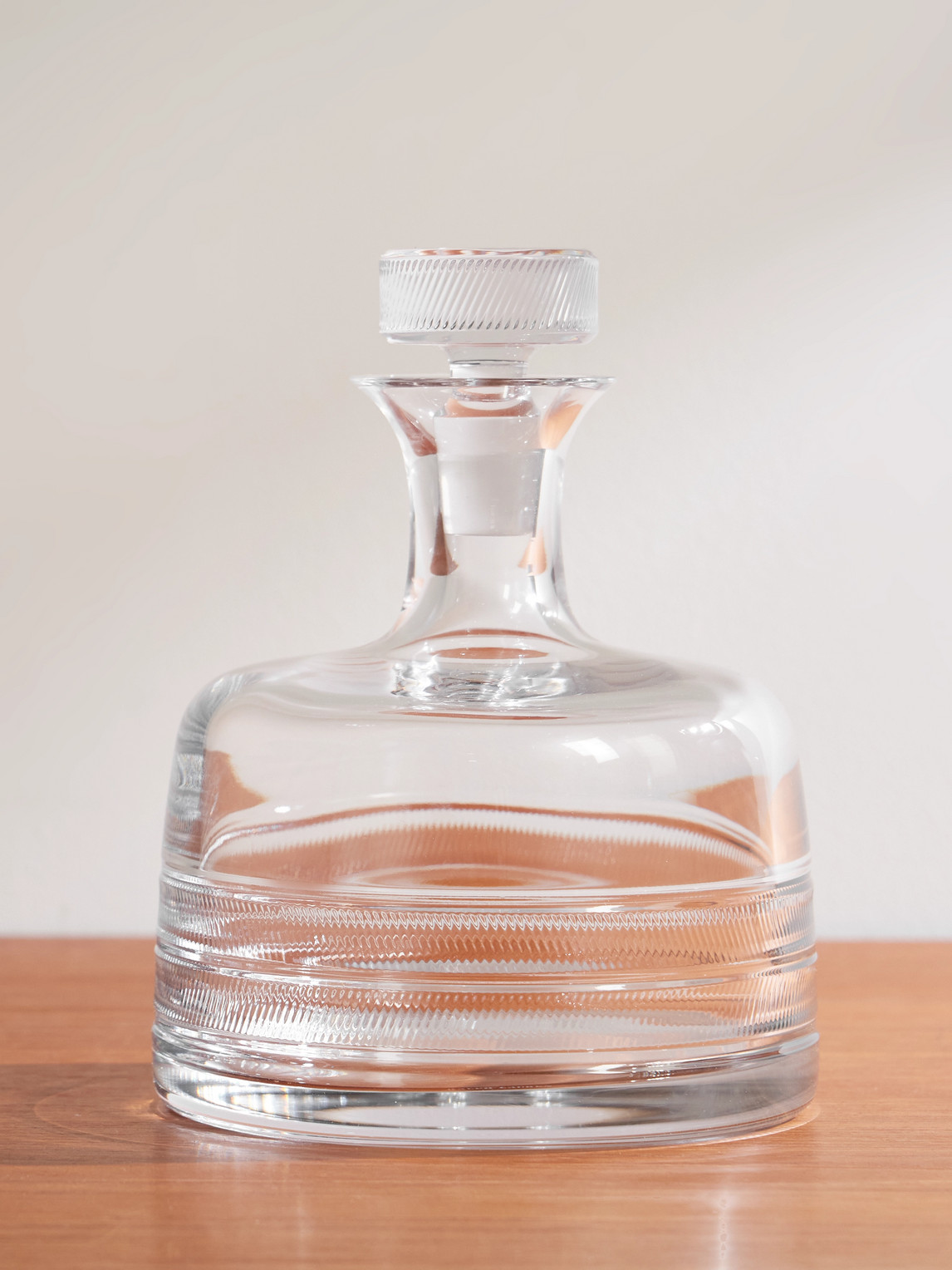 Ralph Lauren Remy Crystal Decanter In Transparent