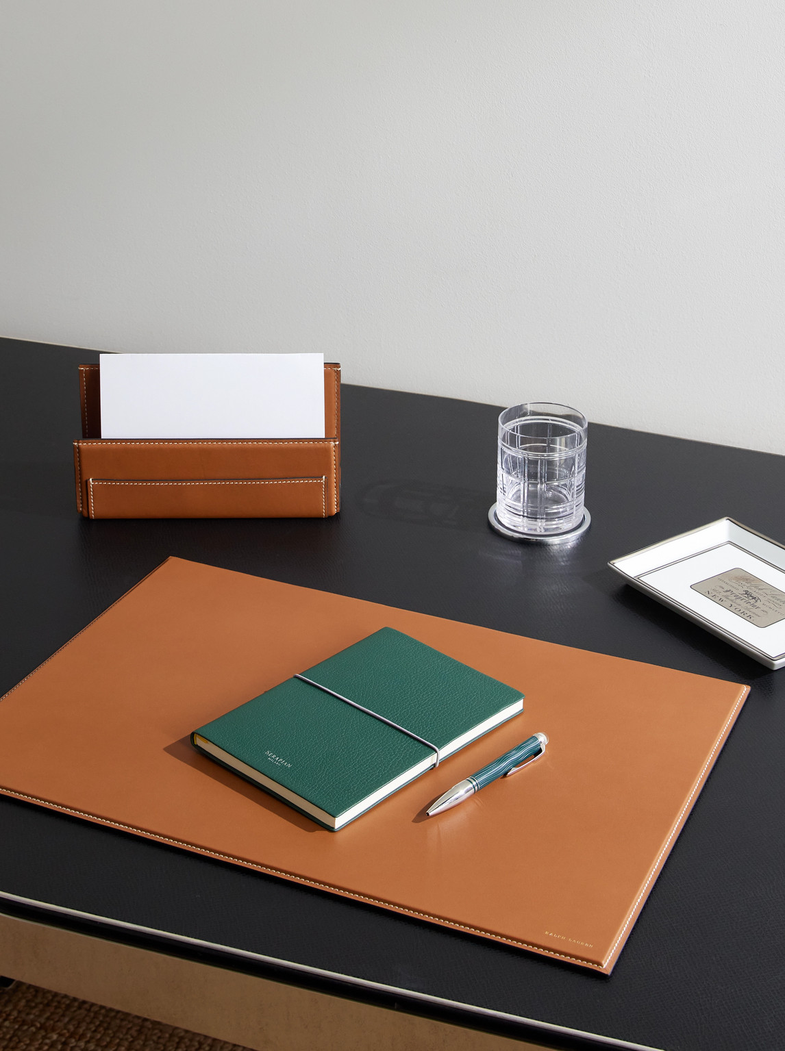 Brennan Leather Desk Blotter — 2