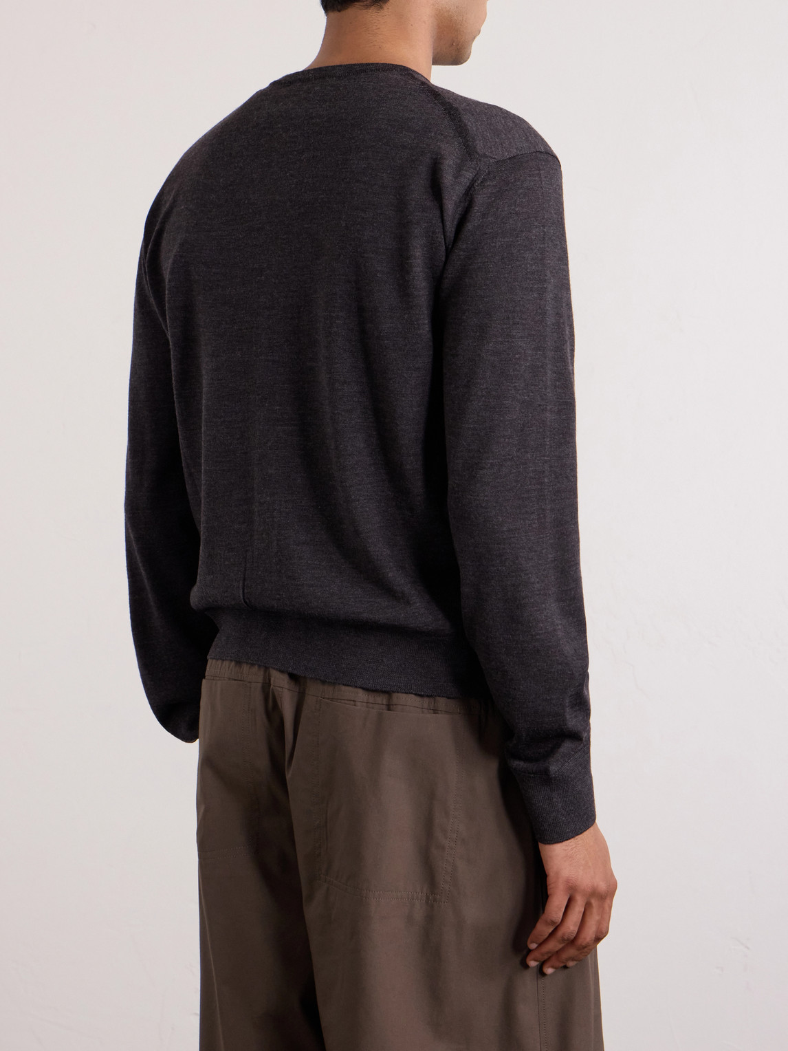  Amomento - Wool Cardigan - Men - Brown - M 