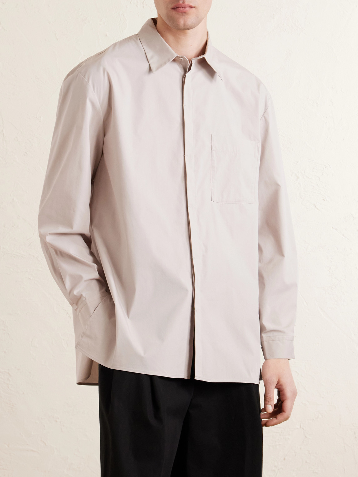 Oversized Cotton Shirt