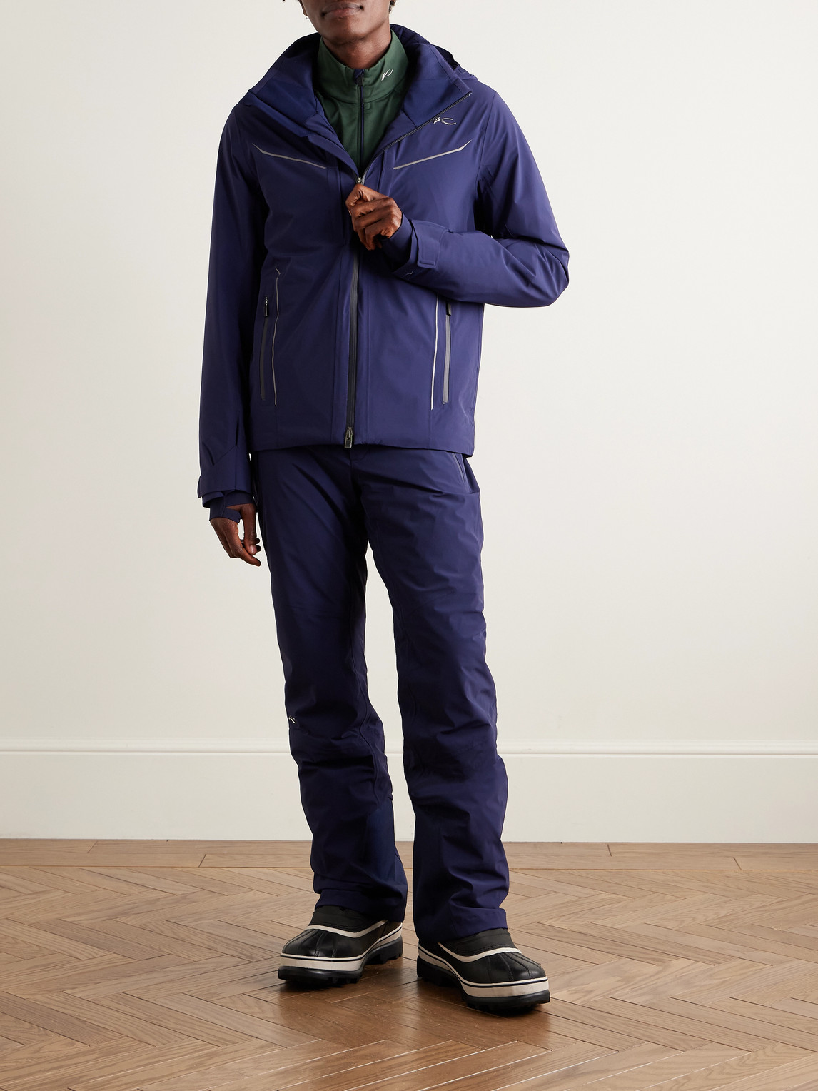 Feel Stretch-Jersey Half-Zip Ski Mid-Layer — 2