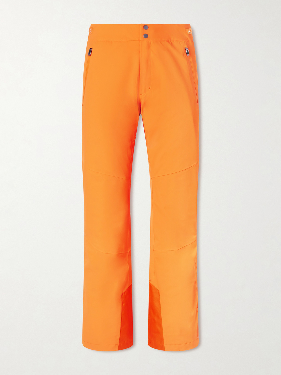 Kjus Formula Straight-leg Padded Ski Pants In Orange