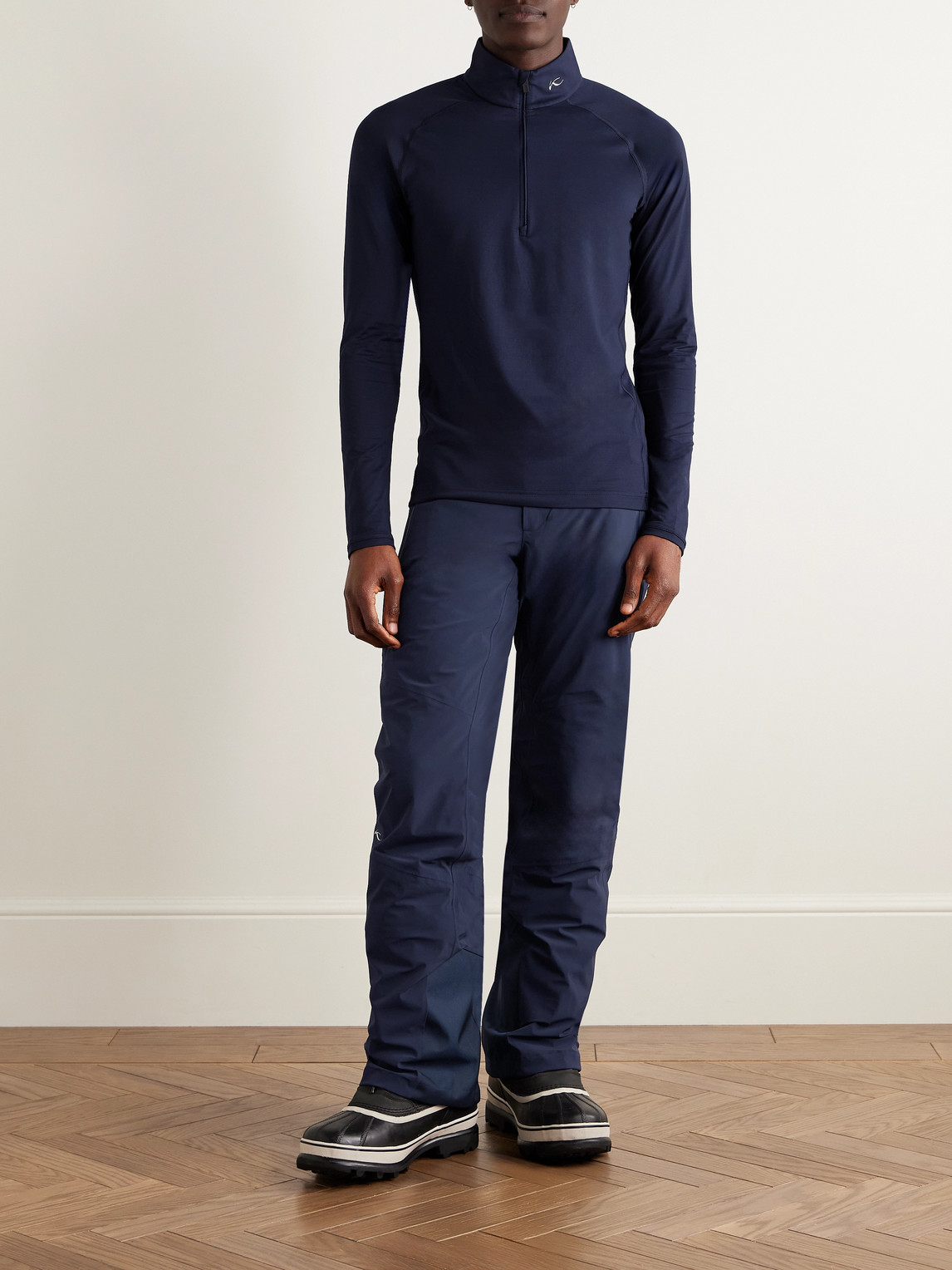 Feel Stretch-Jersey Half-Zip Ski Mid-Layer — 2