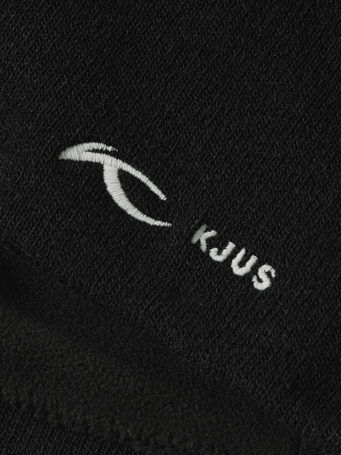 Kjus Logo-embroidered Knitted Beanie In Black