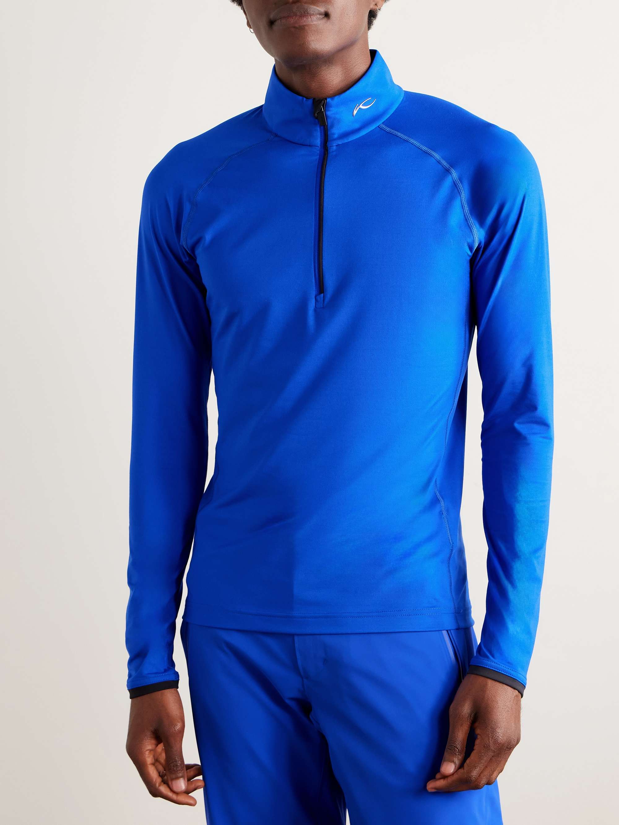 KJUS Feel Stretch-Jersey Half-Zip Ski Mid-Layer