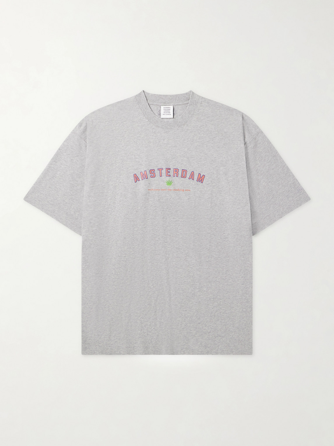 VETEMENTS – Amsterdam Printed Cotton-Jersey T-Shirt